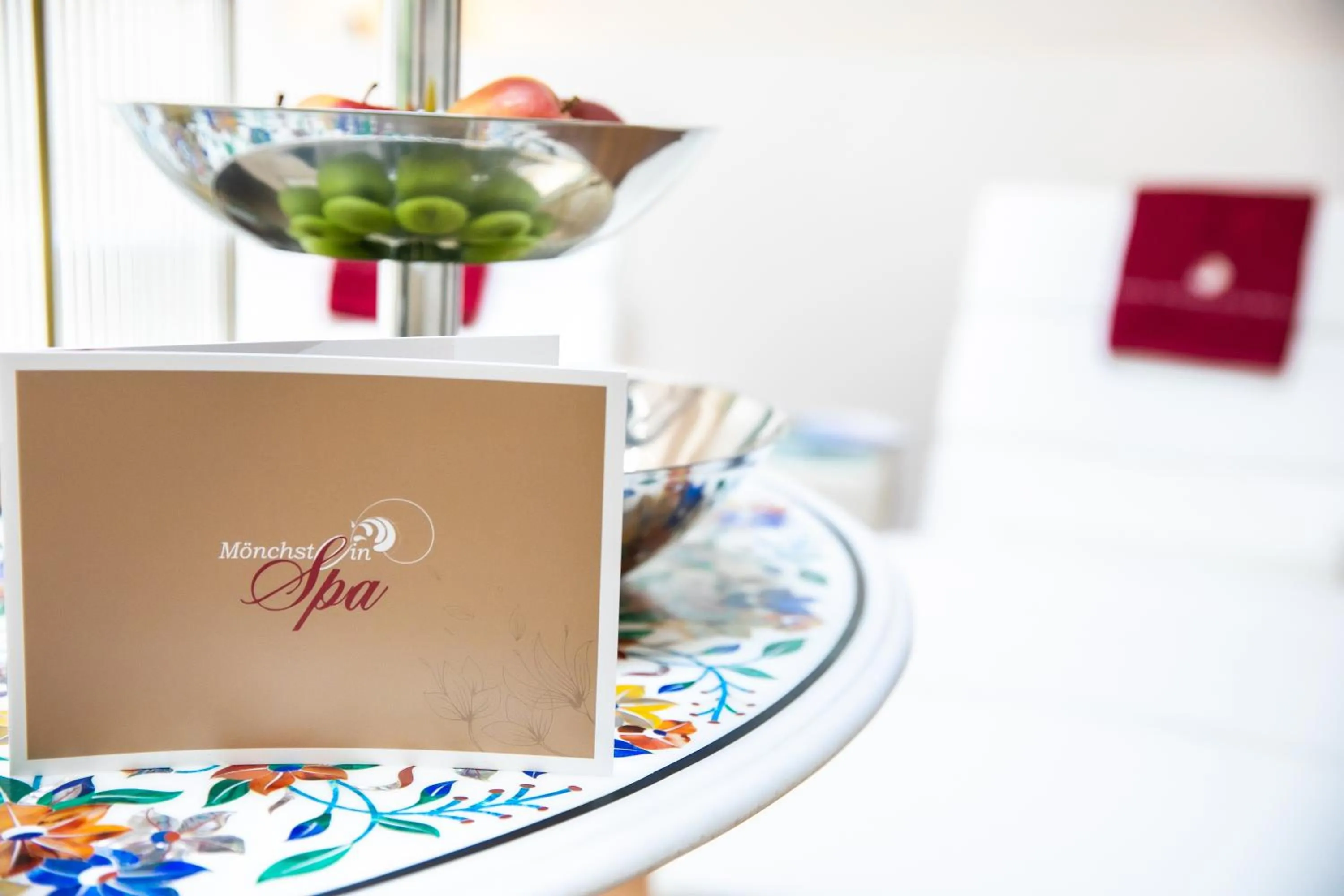 Spa and wellness centre/facilities in Hotel Schloss Mönchstein