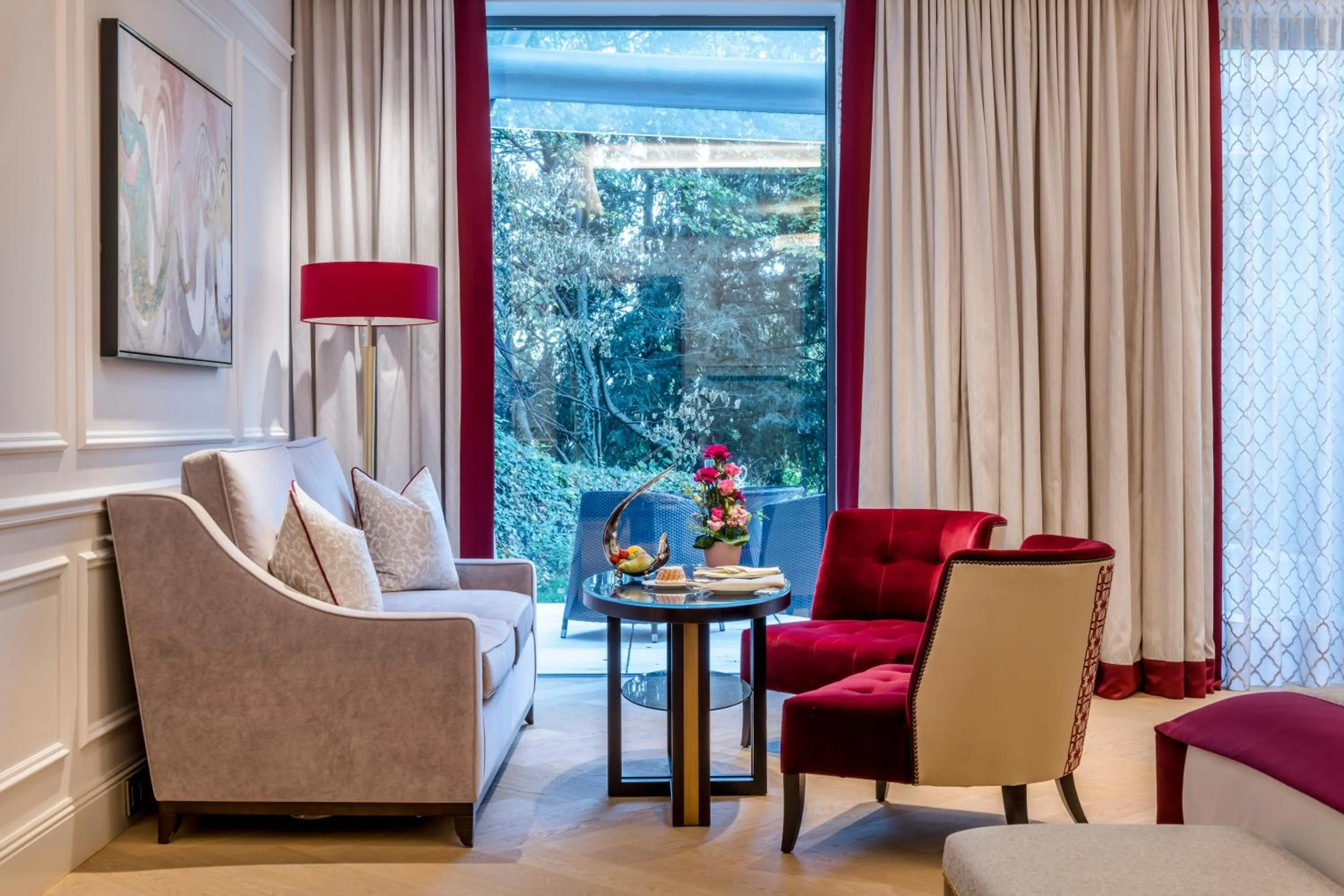 Living room in Hotel Schloss Mönchstein