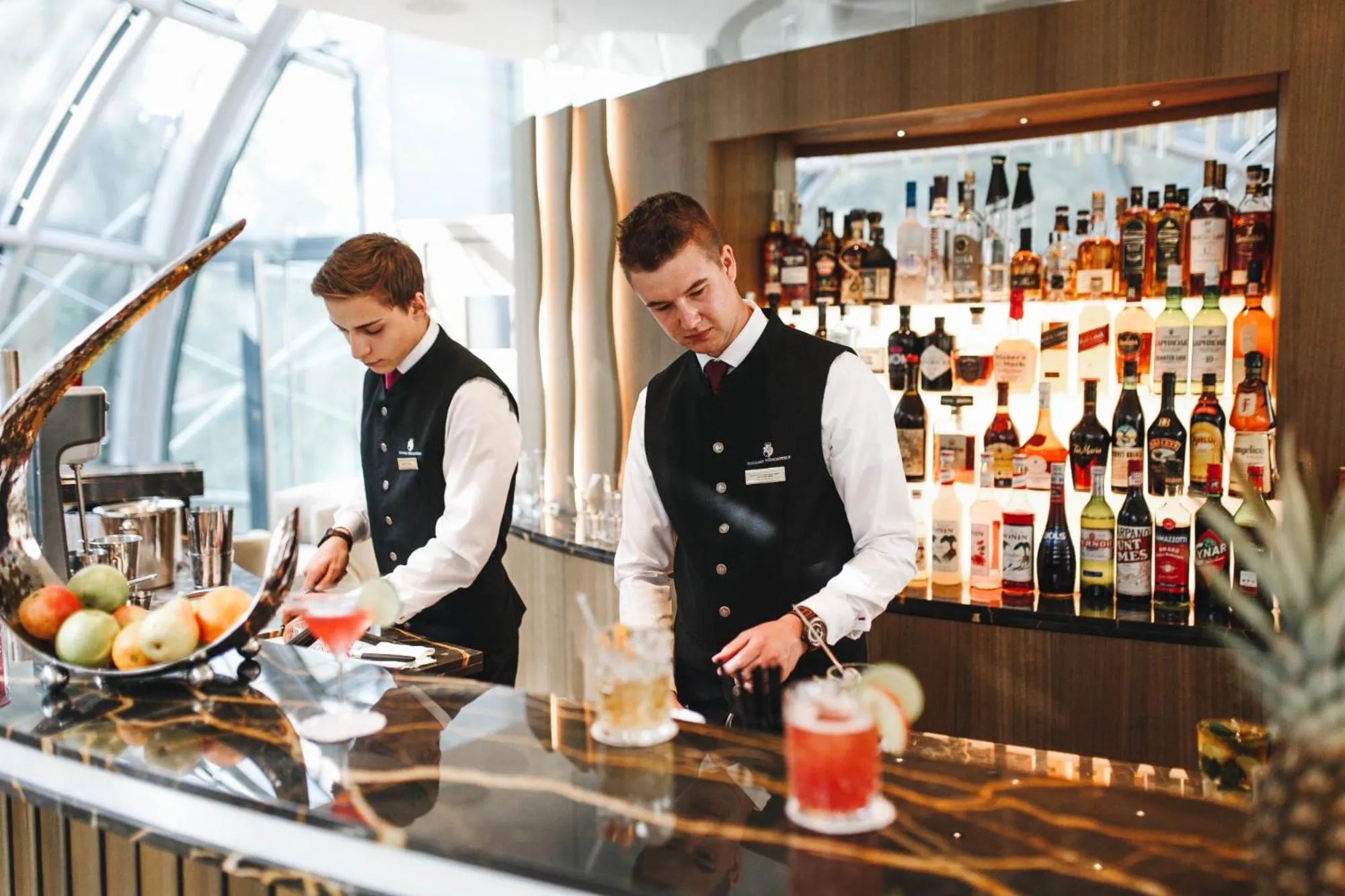 People in Hotel Schloss Mönchstein