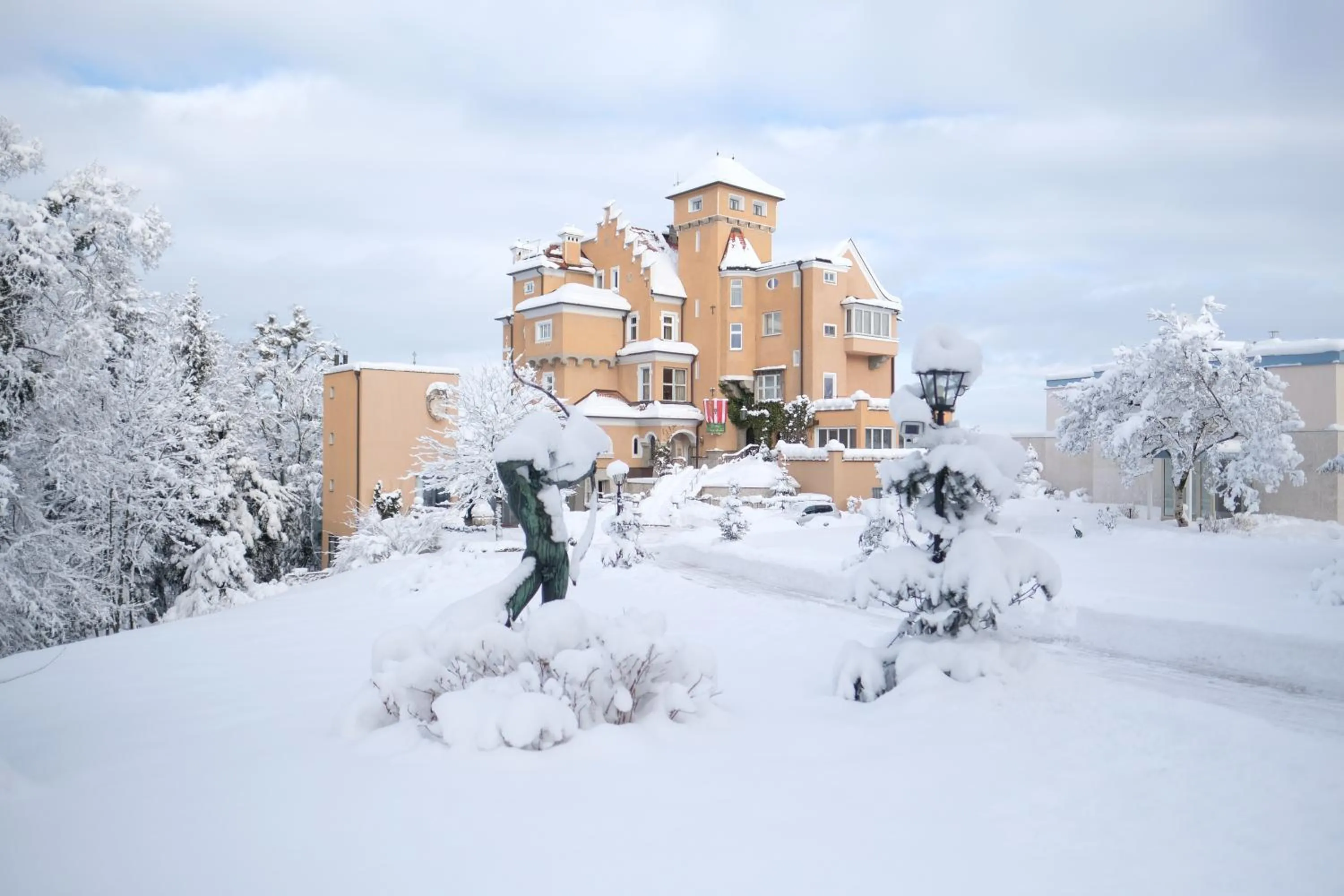 Winter in Hotel Schloss Mönchstein