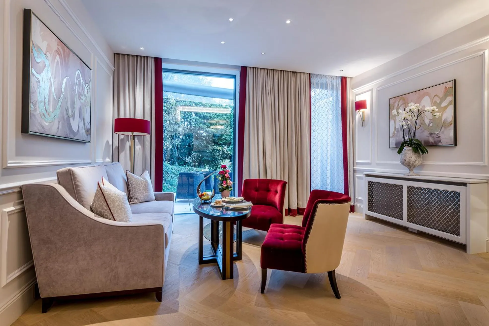 Living room in Hotel Schloss Mönchstein