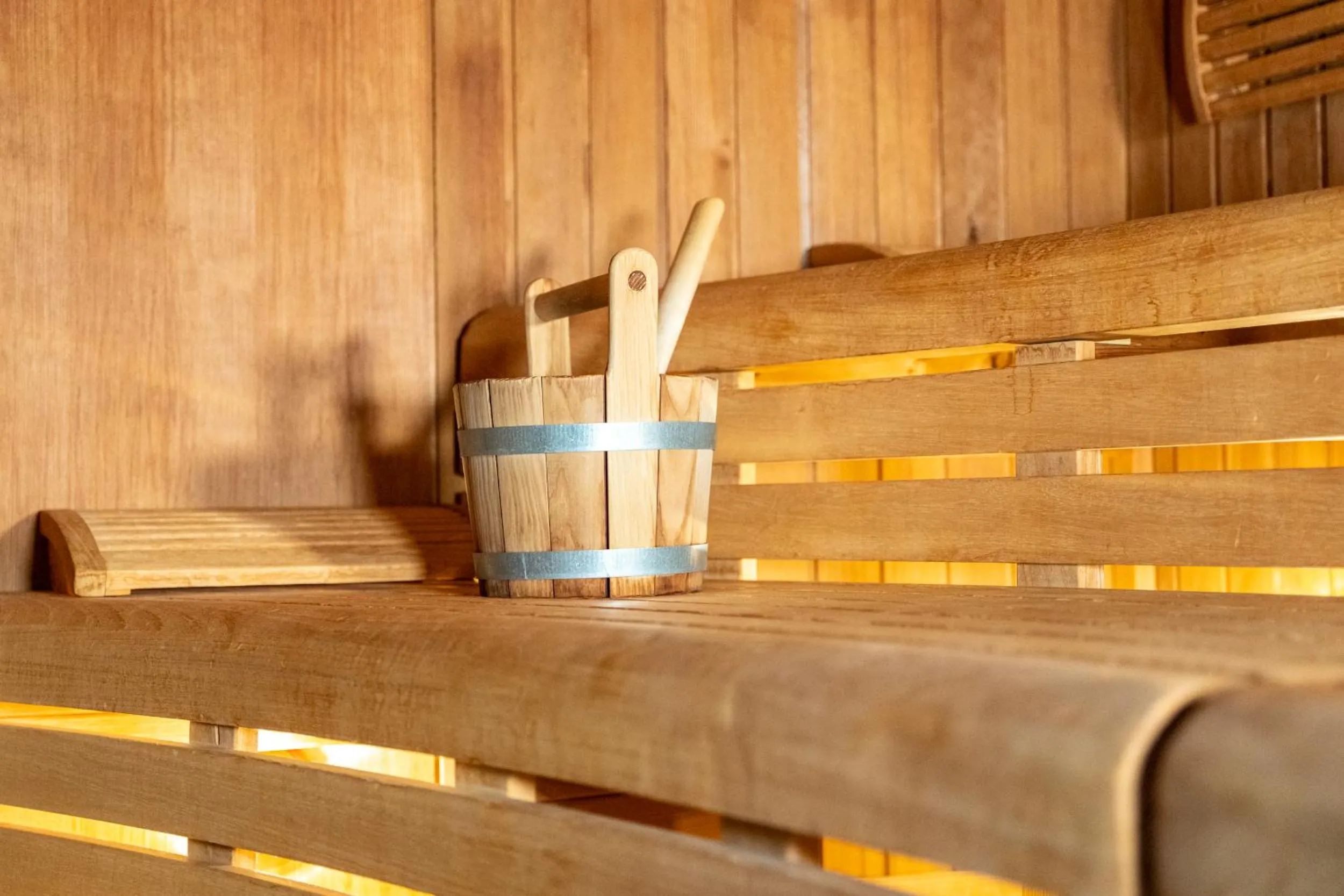 Sauna in Hotel Schloss Mönchstein