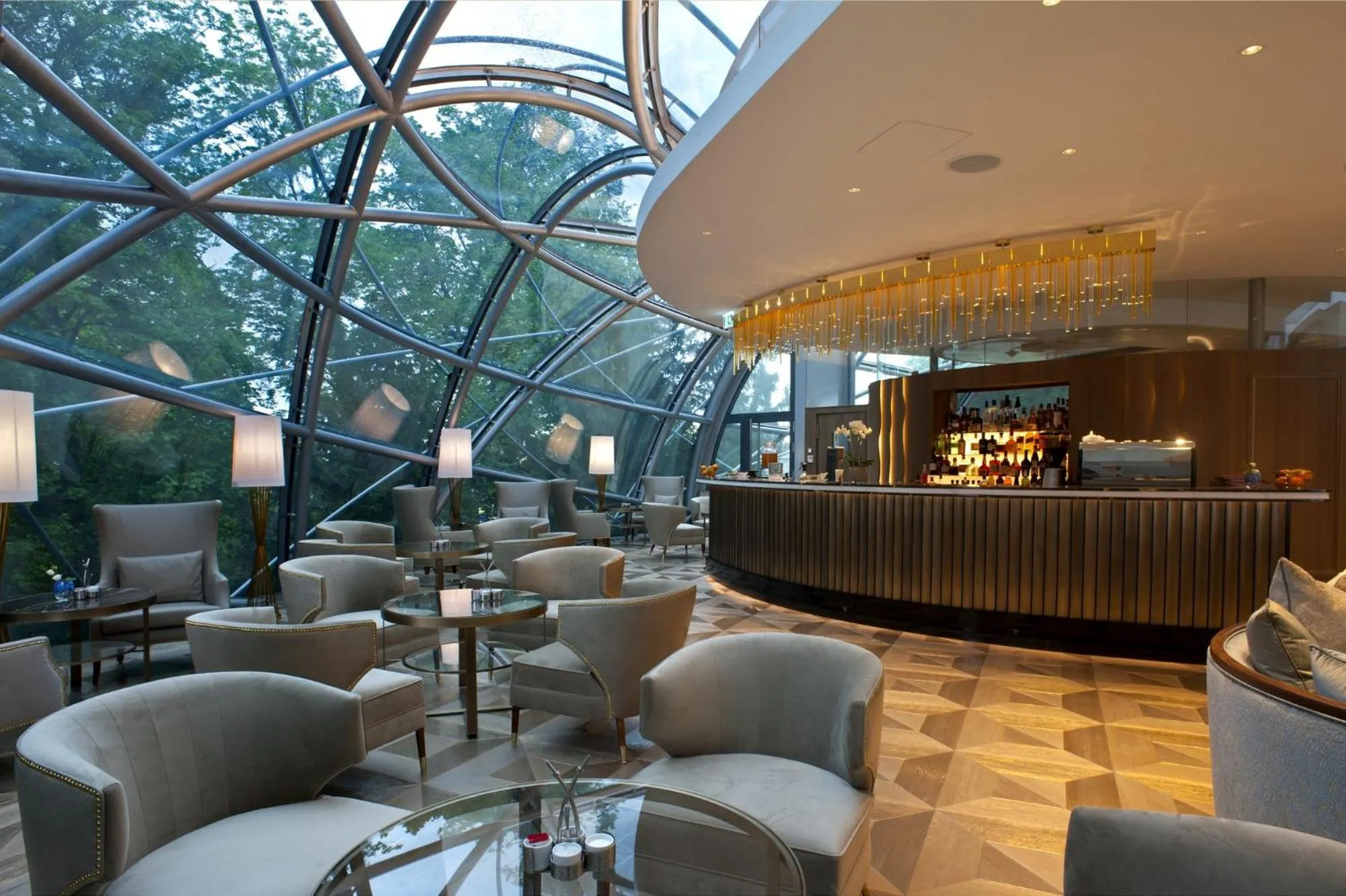 Lounge or bar in Hotel Schloss Mönchstein