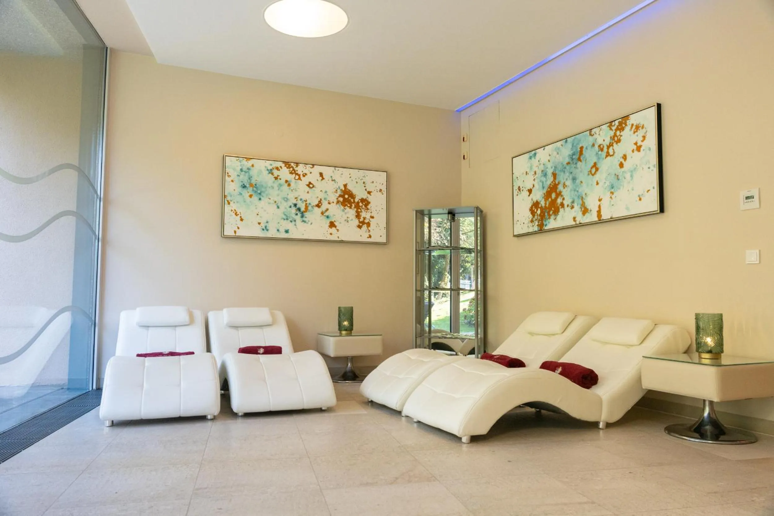 Sauna in Hotel Schloss Mönchstein