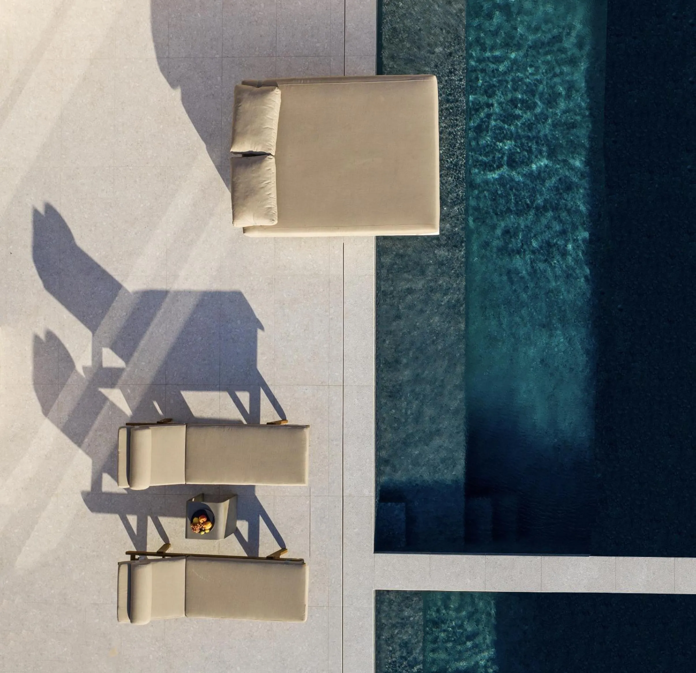 Bird's eye view in Santorini Sky, Luxury Resort