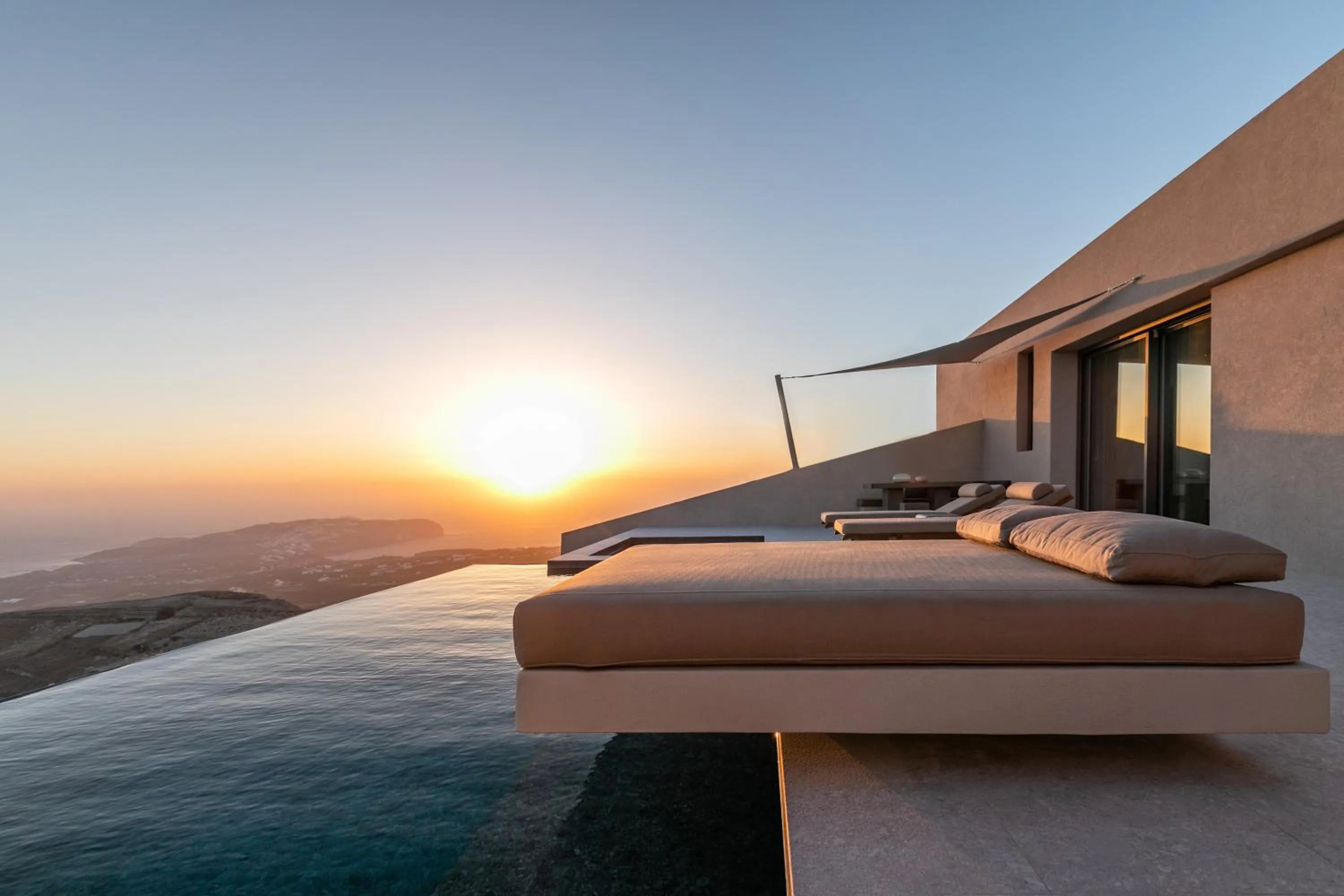 Sea view in Santorini Sky, Luxury Resort