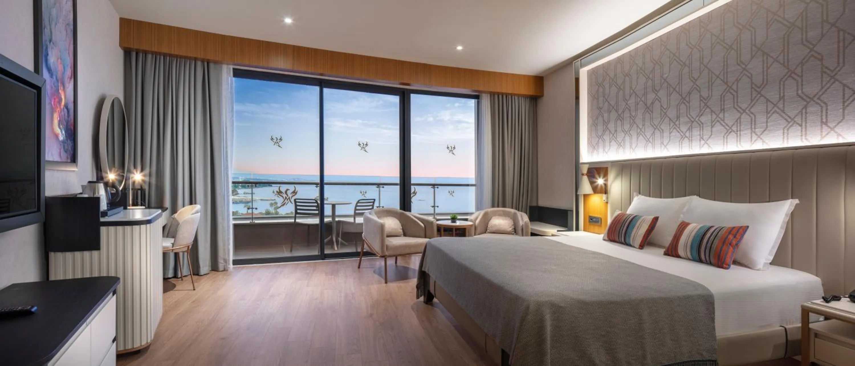 Bedroom, Bed in Mylome Luxury Hotel & Resort - Ultra All Inclusive