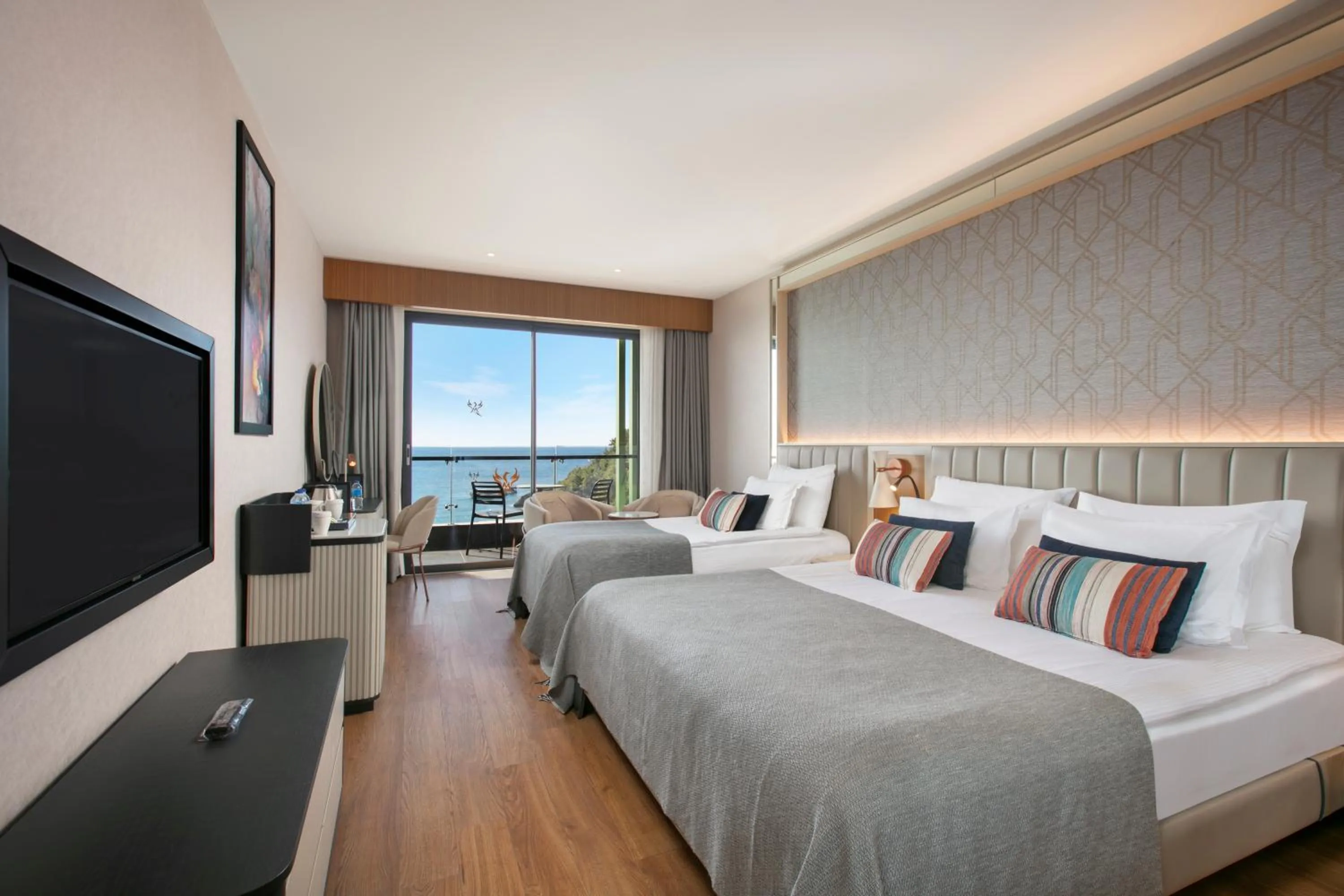 Bedroom, Bed in Mylome Luxury Hotel & Resort - Ultra All Inclusive