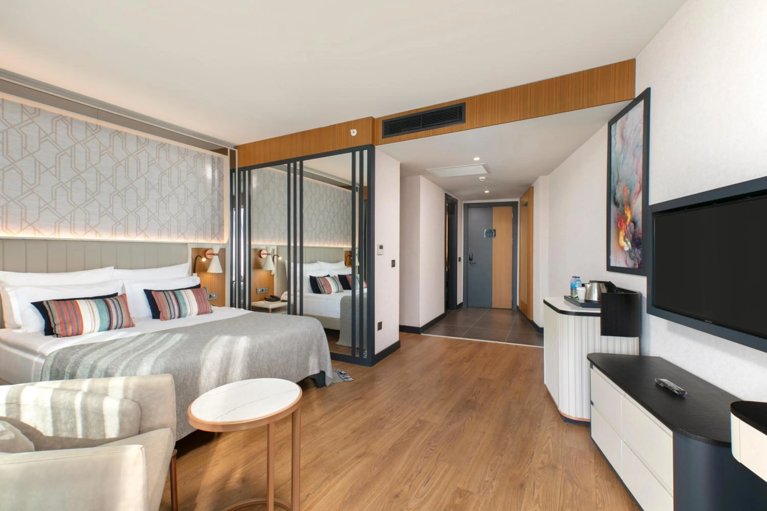 Photo of the whole room, Bed in Mylome Luxury Hotel & Resort - Ultra All Inclusive