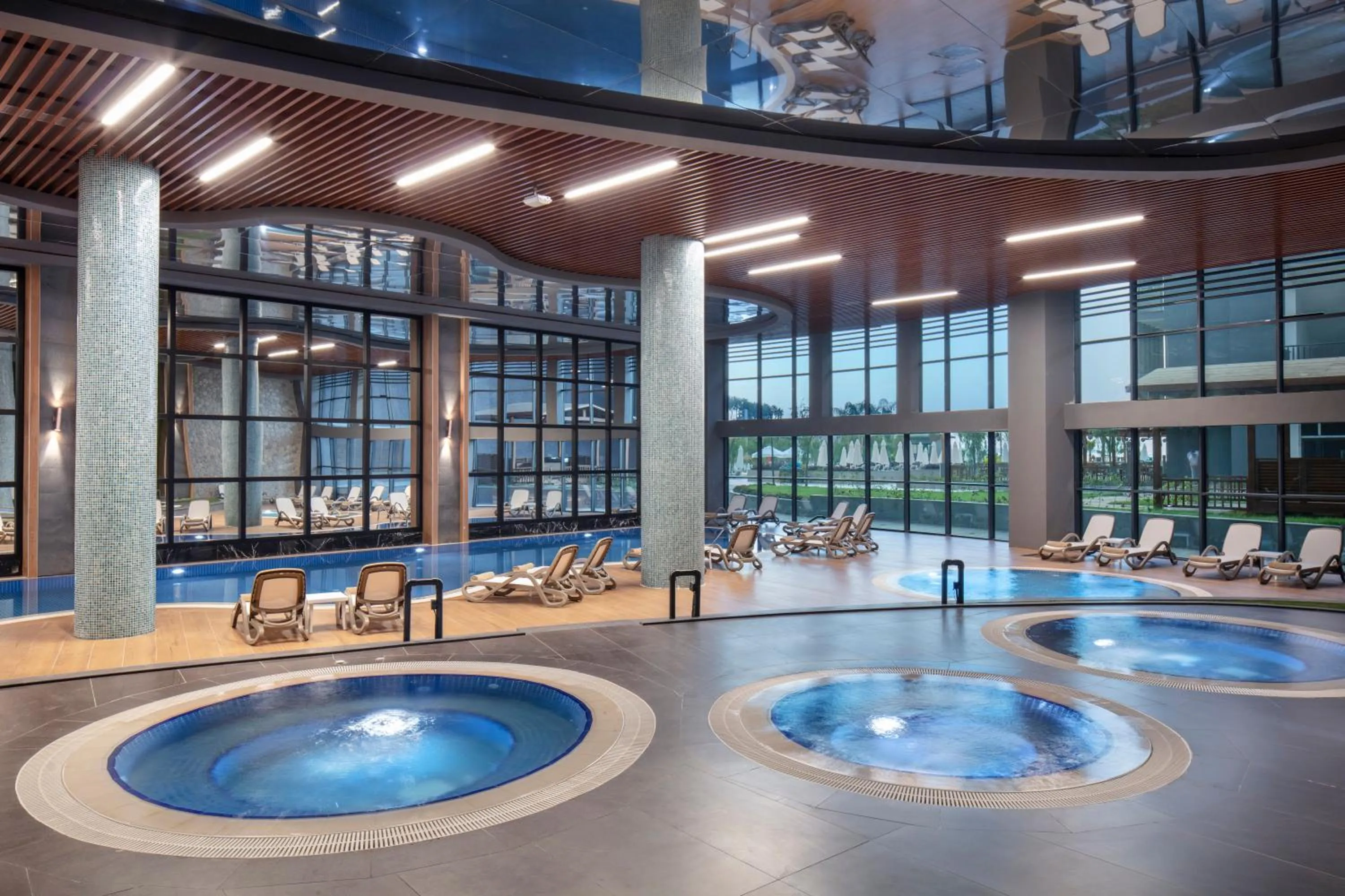 Swimming pool in Mylome Luxury Hotel & Resort - Ultra All Inclusive