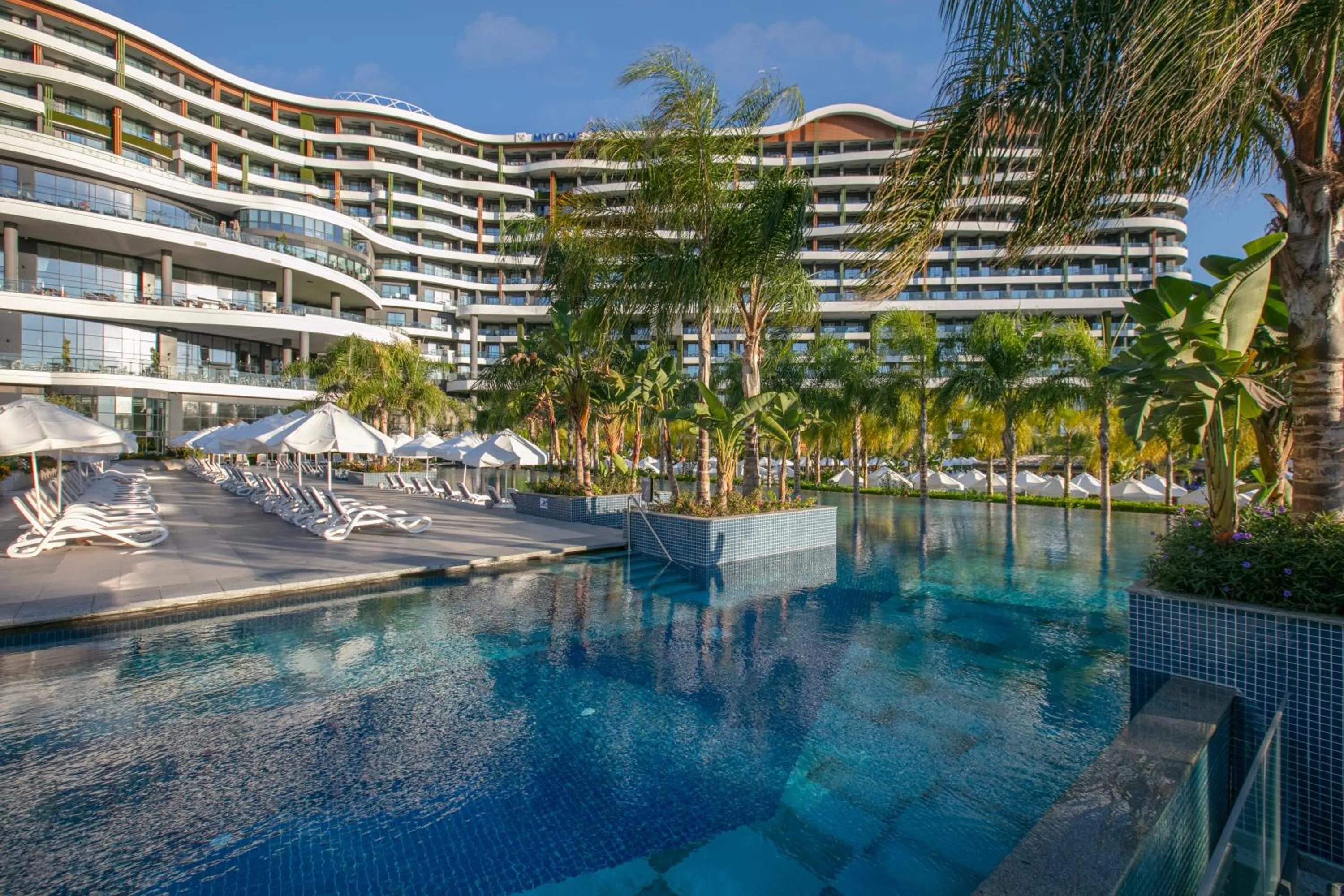 Swimming pool in Mylome Luxury Hotel & Resort - Ultra All Inclusive