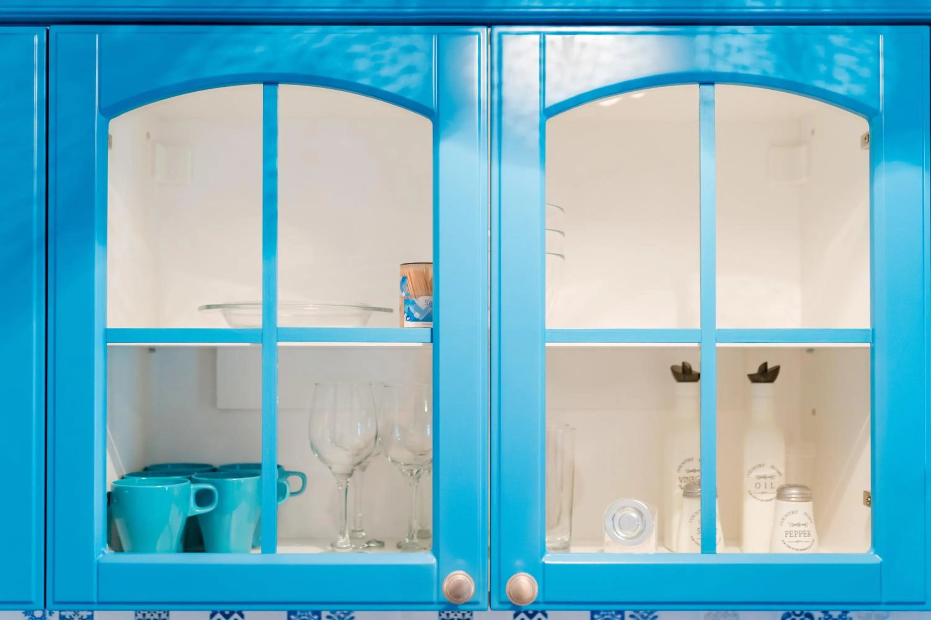 Kitchen or kitchenette in Galeria Grafit Apartments