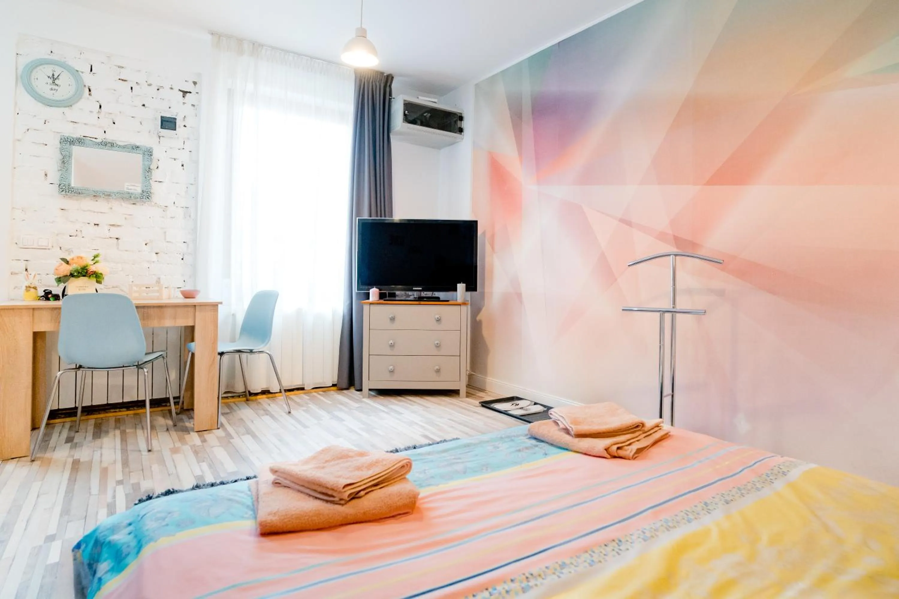 Bed in Galeria Grafit Apartments