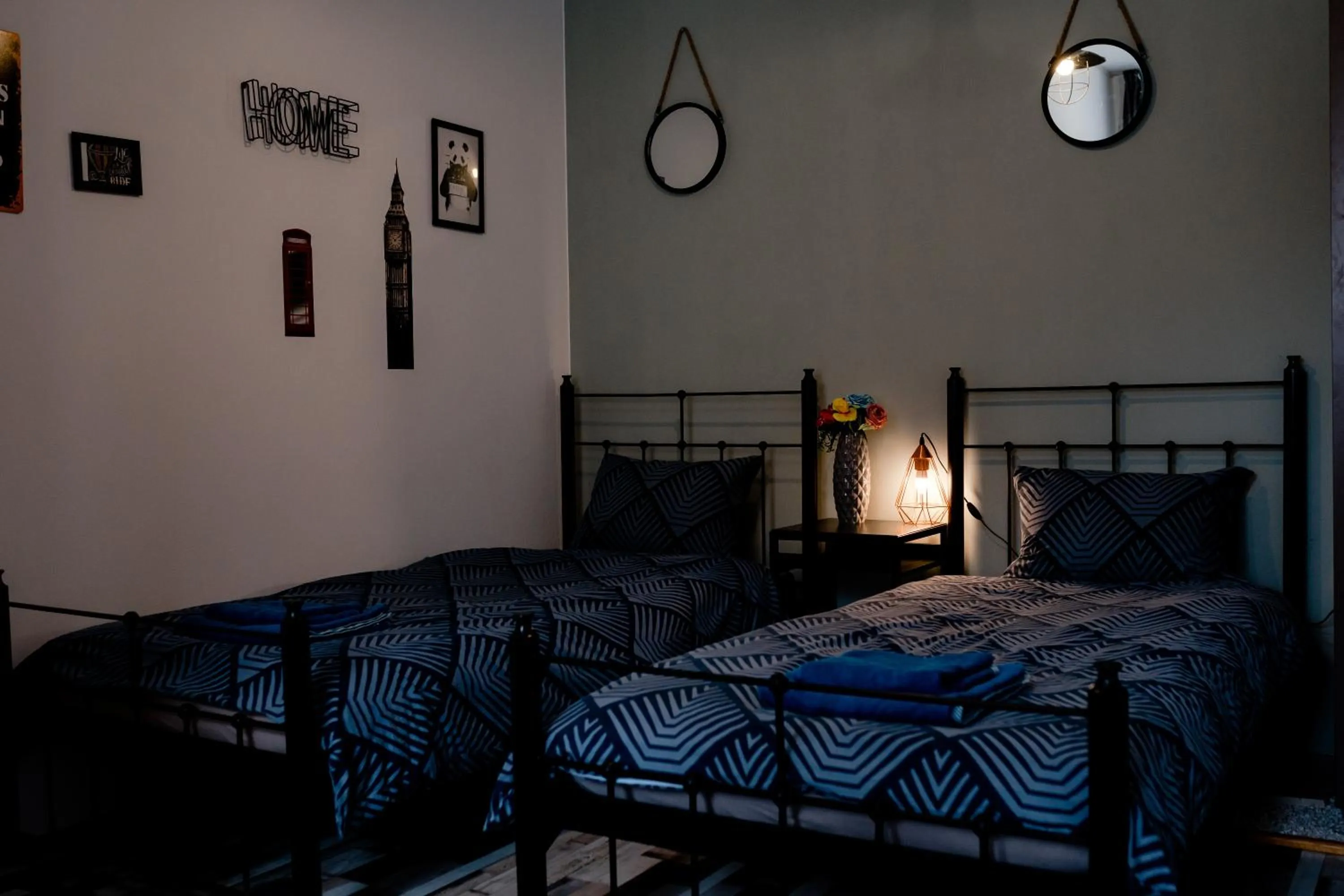 Bed in Galeria Grafit Apartments