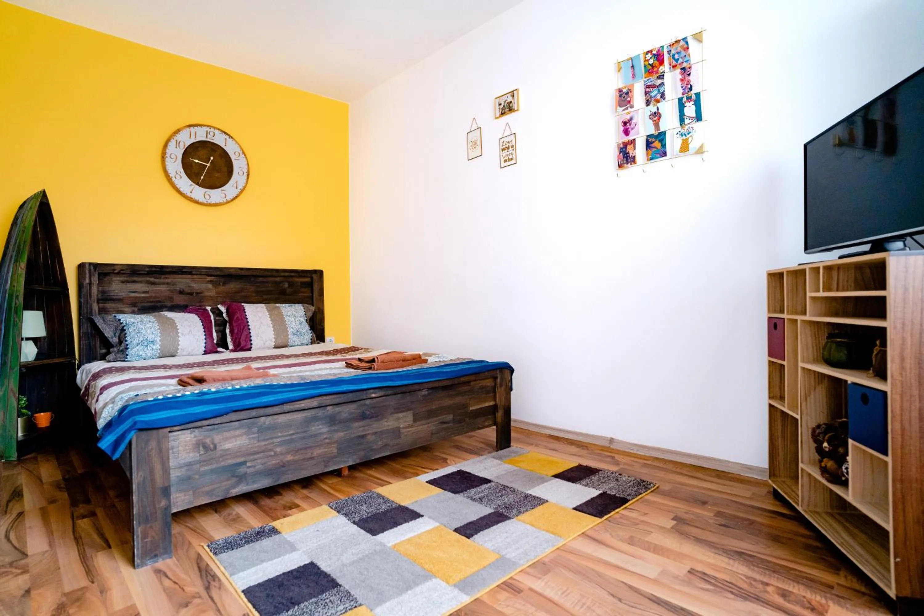 Bed in Galeria Grafit Apartments