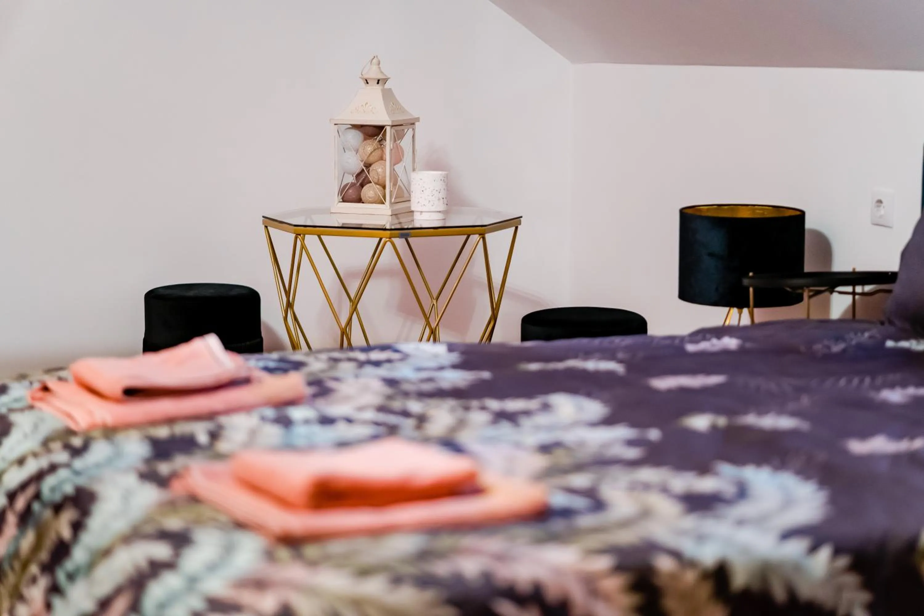 Bed in Galeria Grafit Apartments