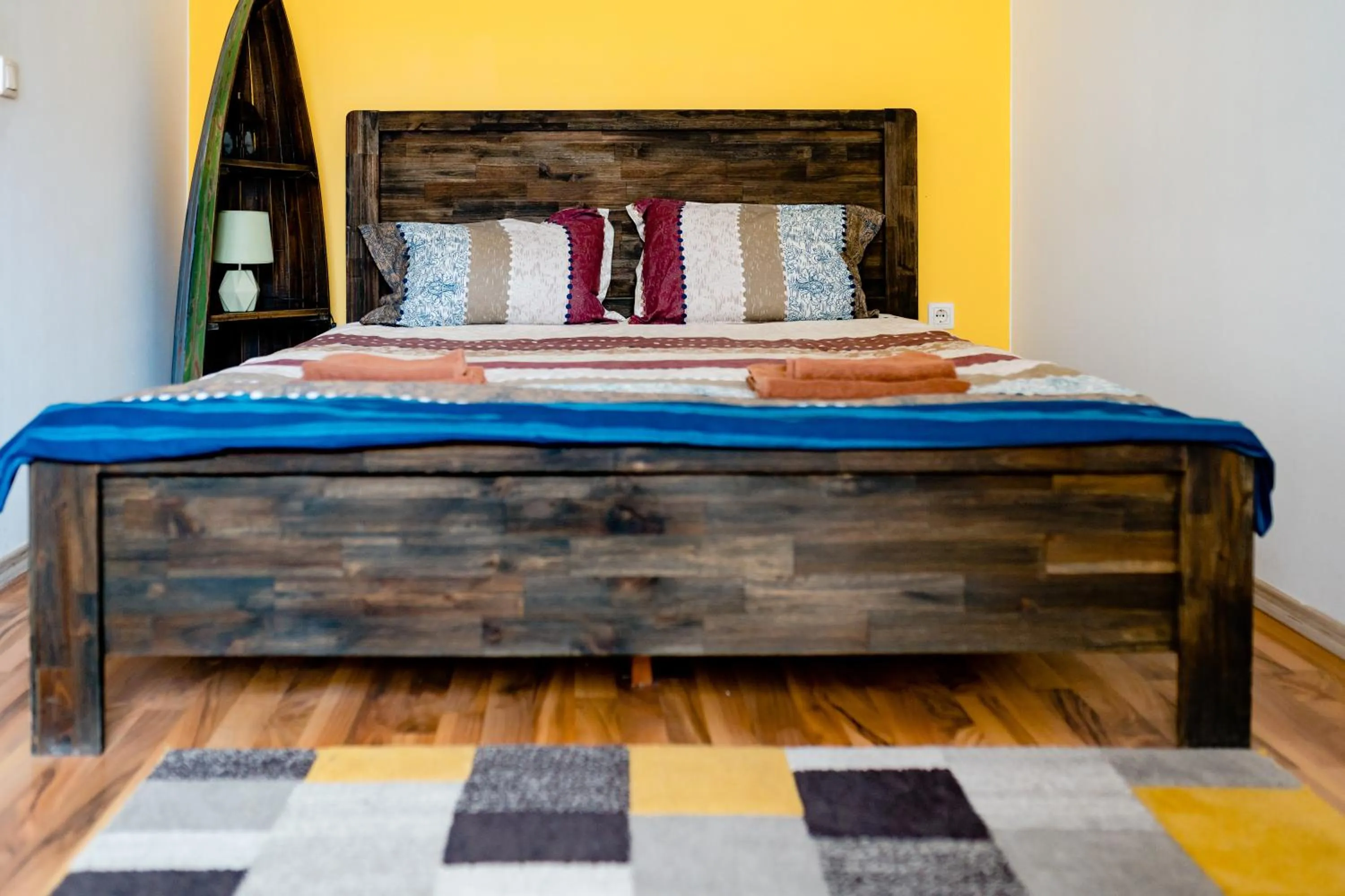 Bed in Galeria Grafit Apartments