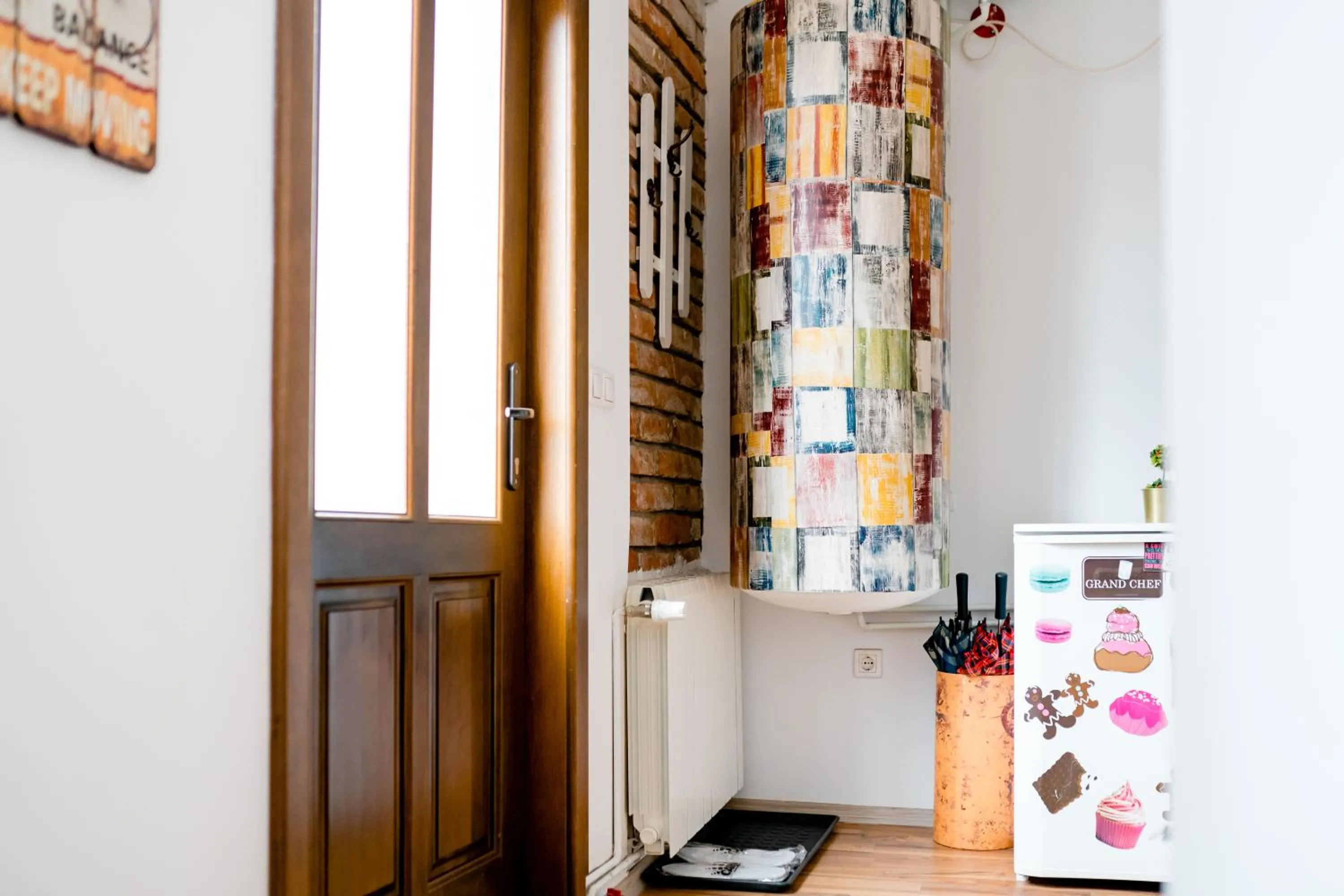 Coffee/tea facilities in Galeria Grafit Apartments