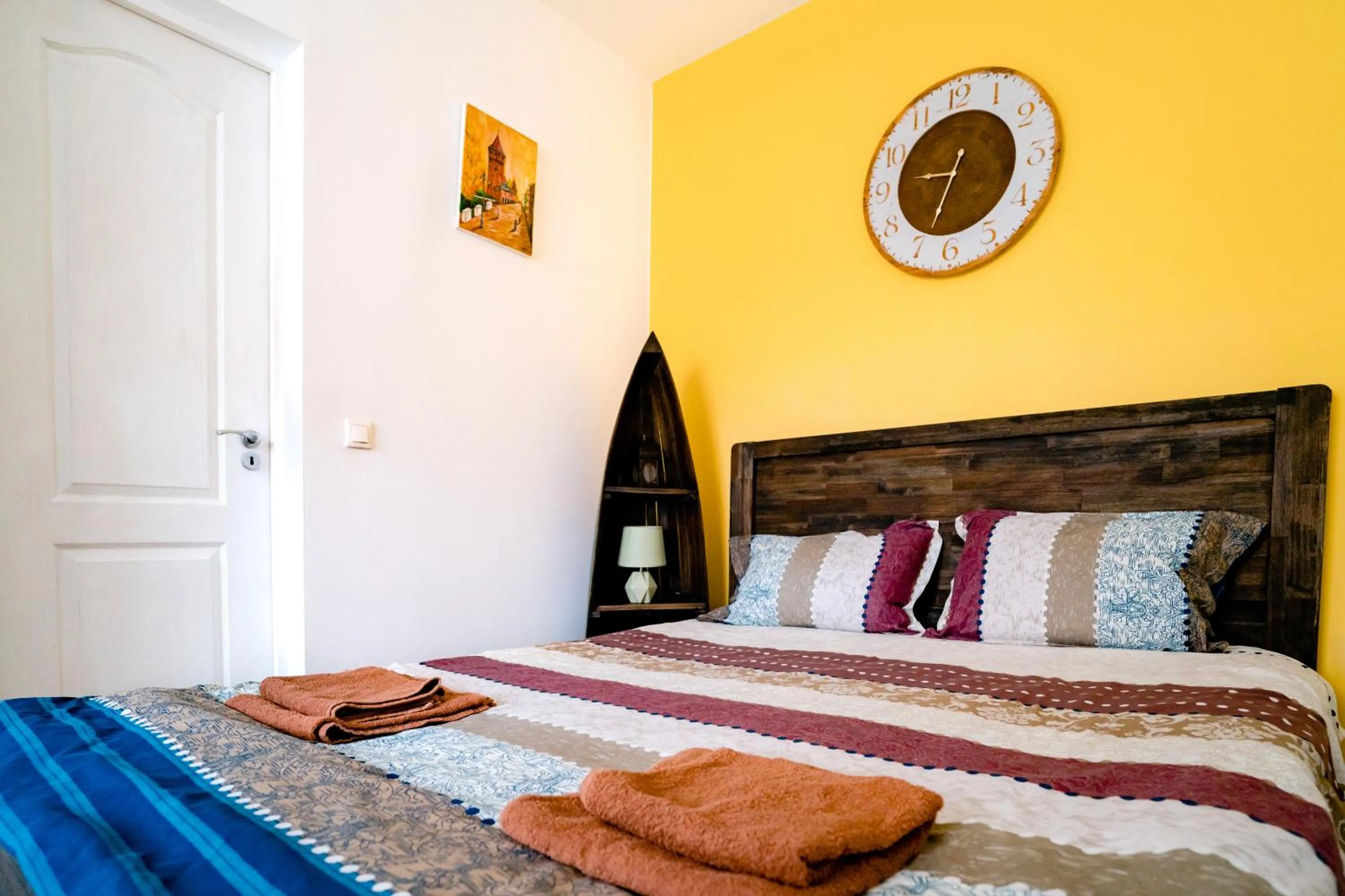 Bed in Galeria Grafit Apartments