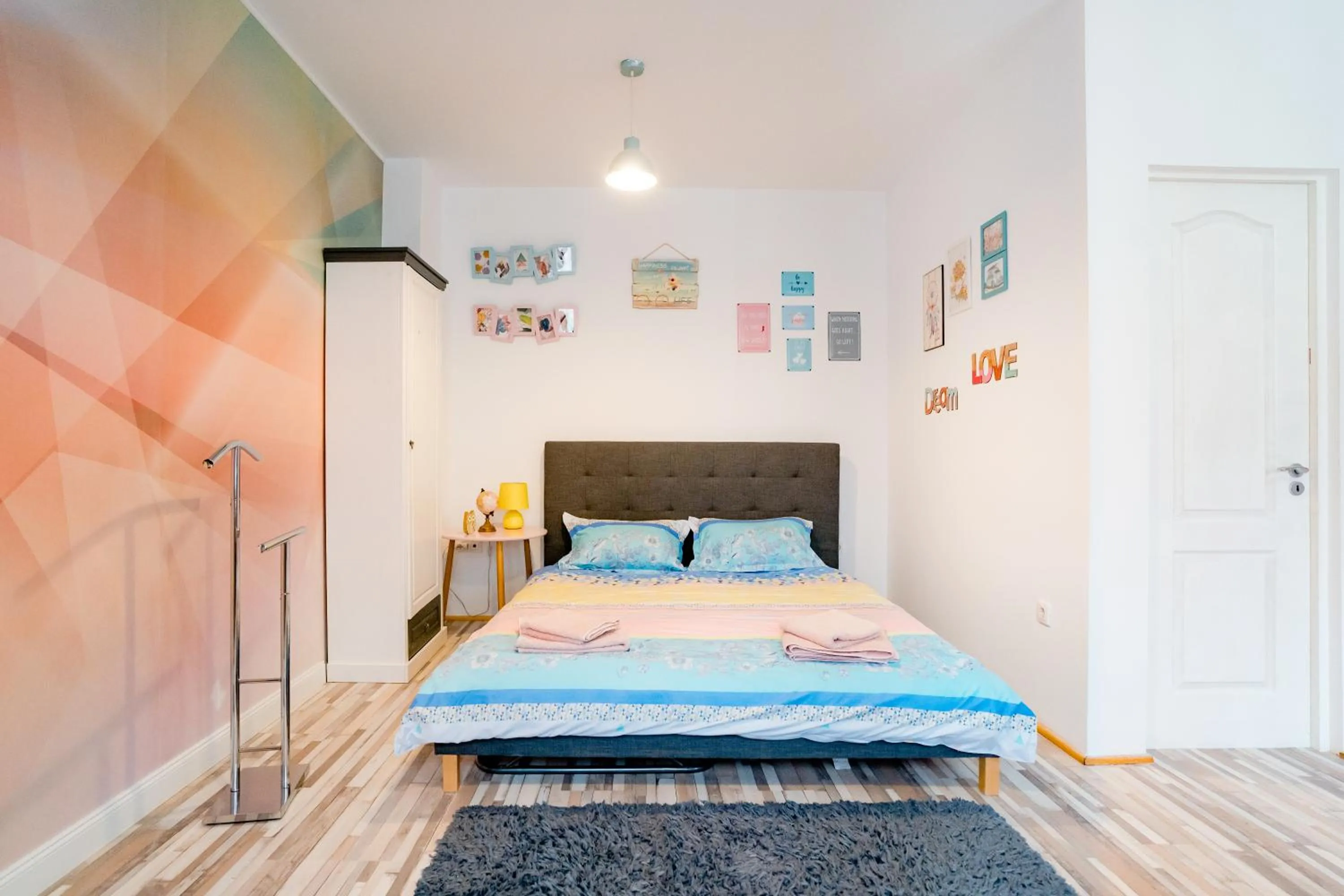 Bed in Galeria Grafit Apartments