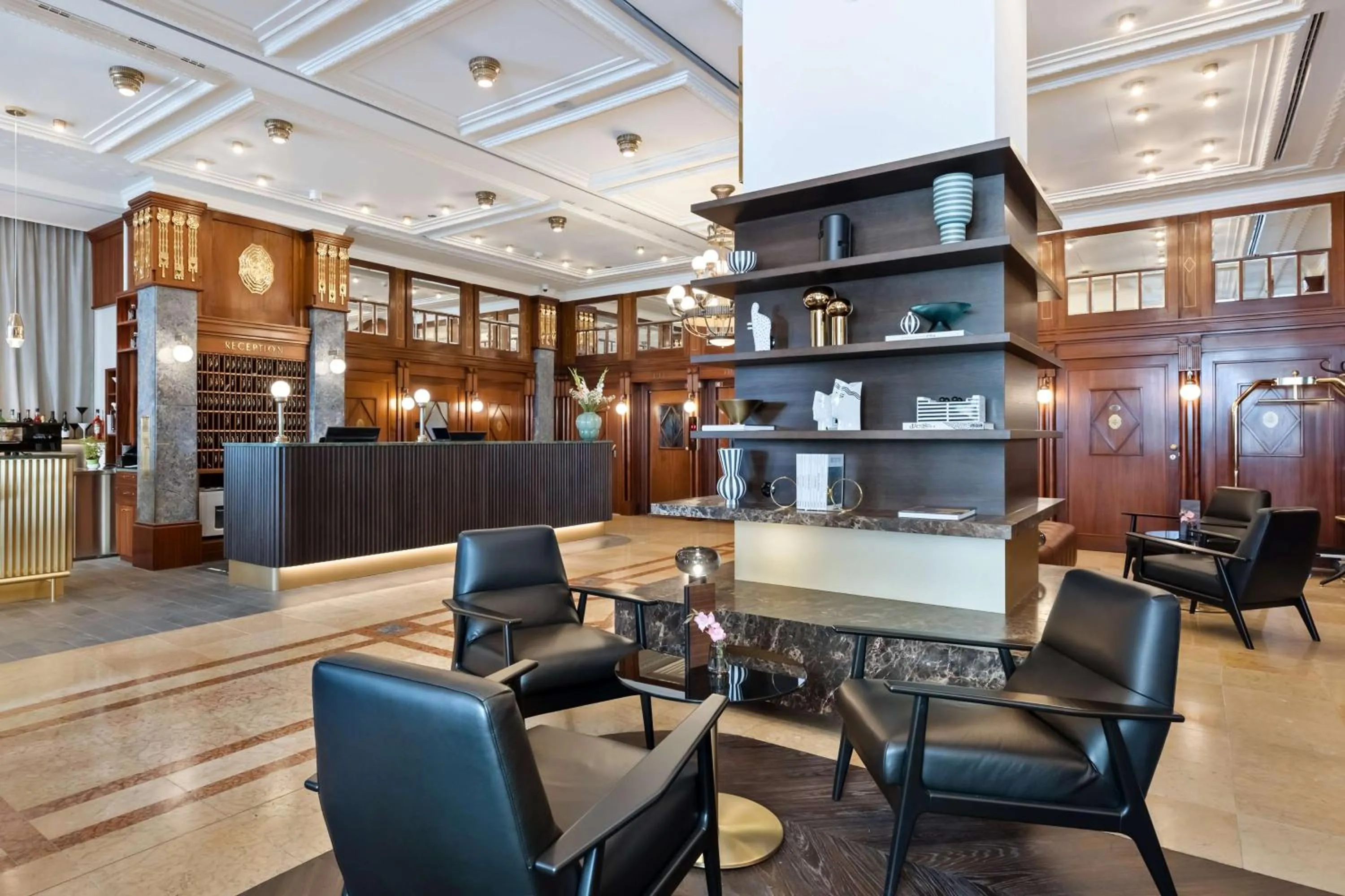Lobby or reception in Hotel Astoria Vienna, Curio Collection by Hilton