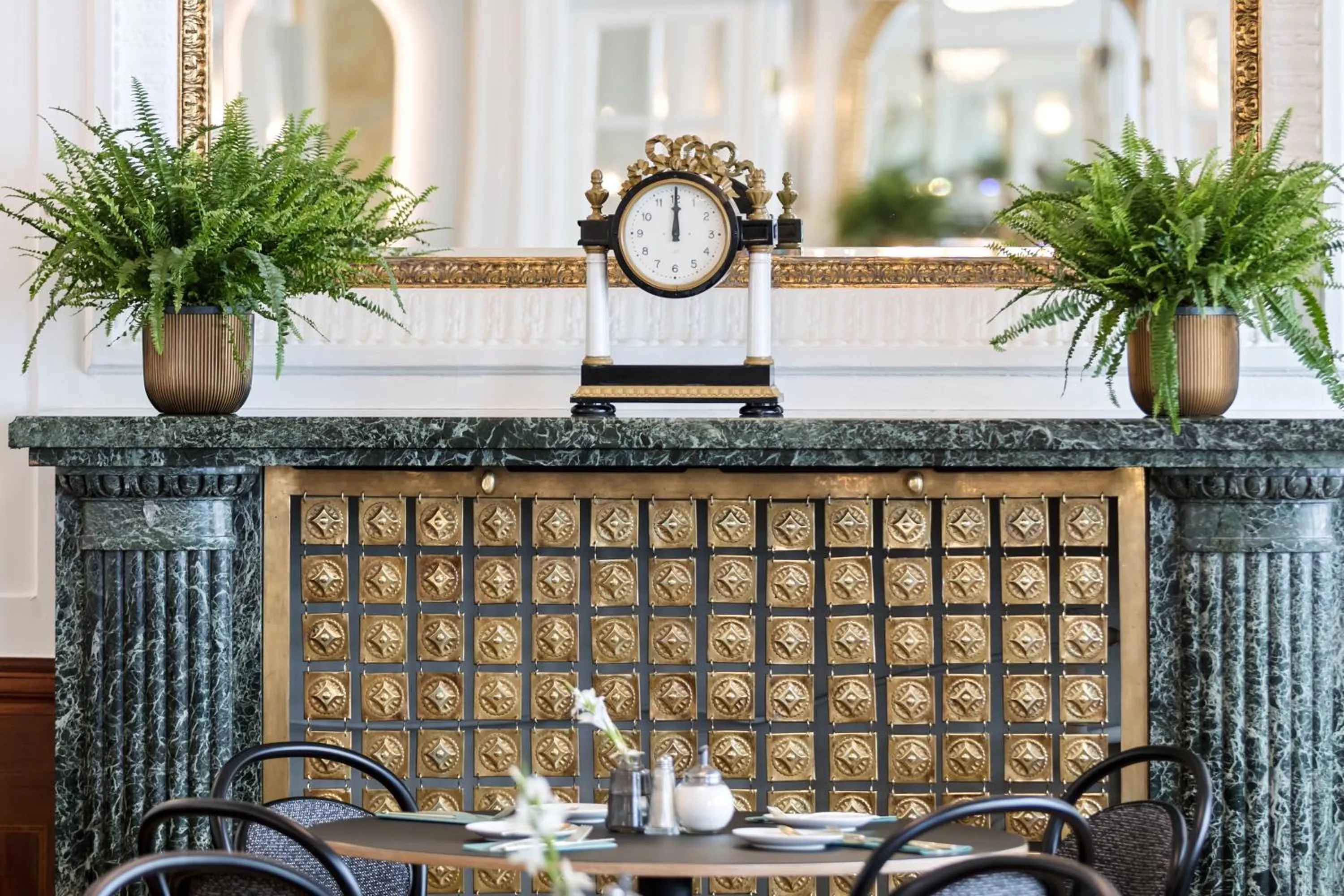 Decorative detail in Hotel Astoria Vienna, Curio Collection by Hilton