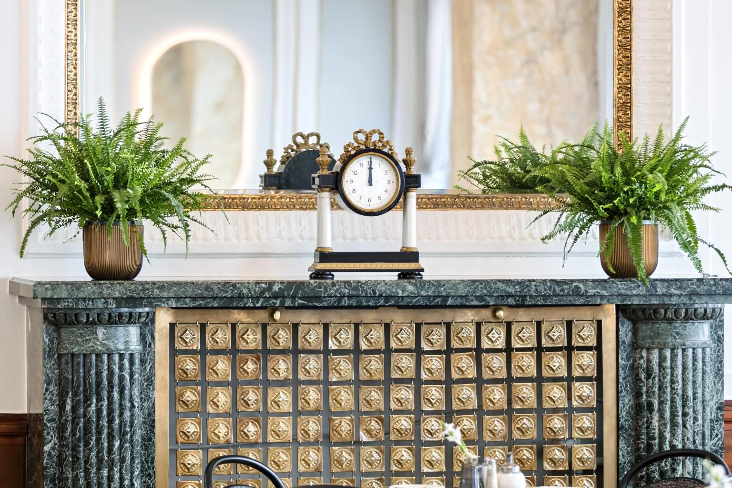 Decorative detail in Hotel Astoria Vienna, Curio Collection by Hilton