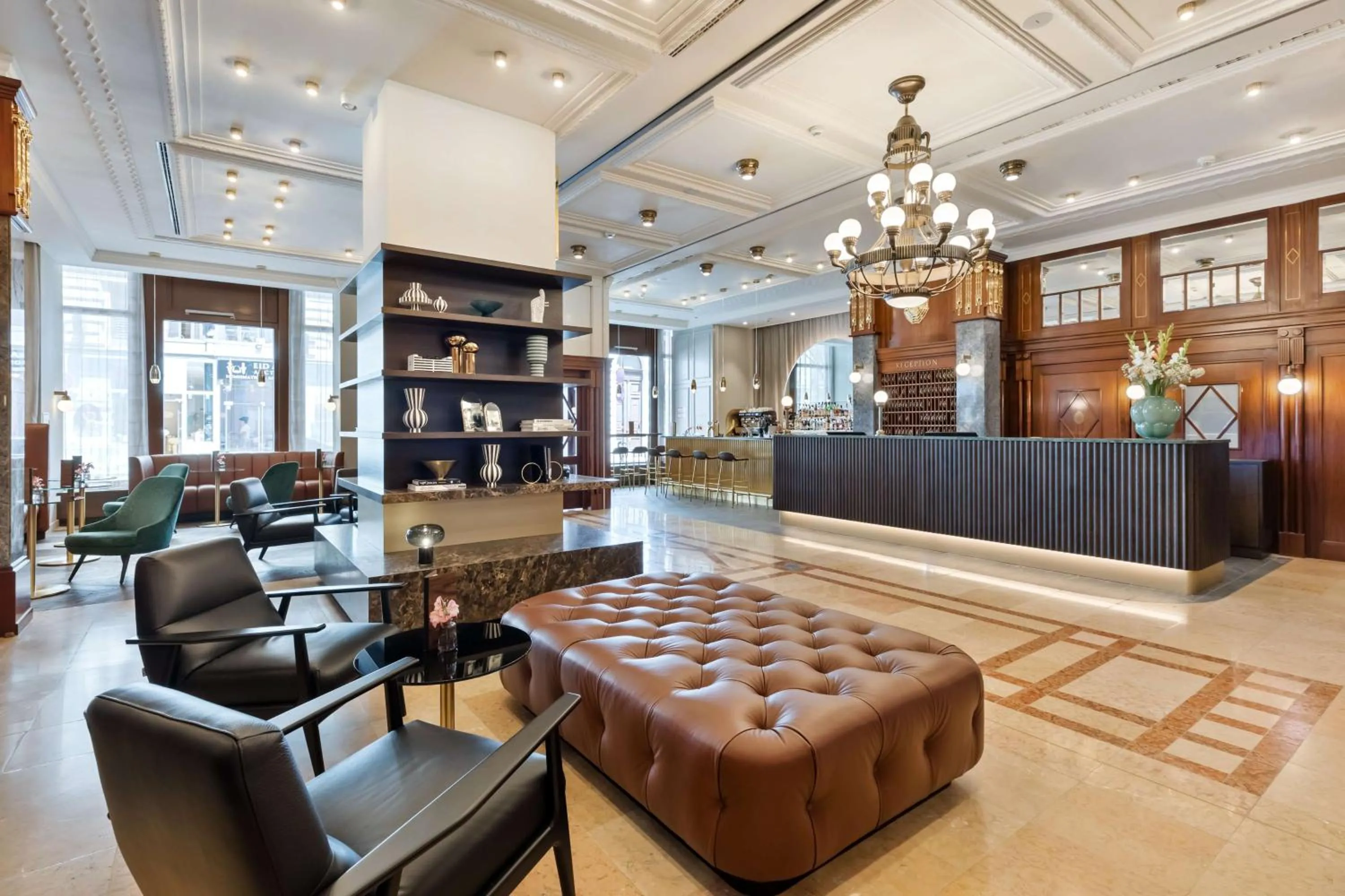 Lobby or reception in Hotel Astoria Vienna, Curio Collection by Hilton