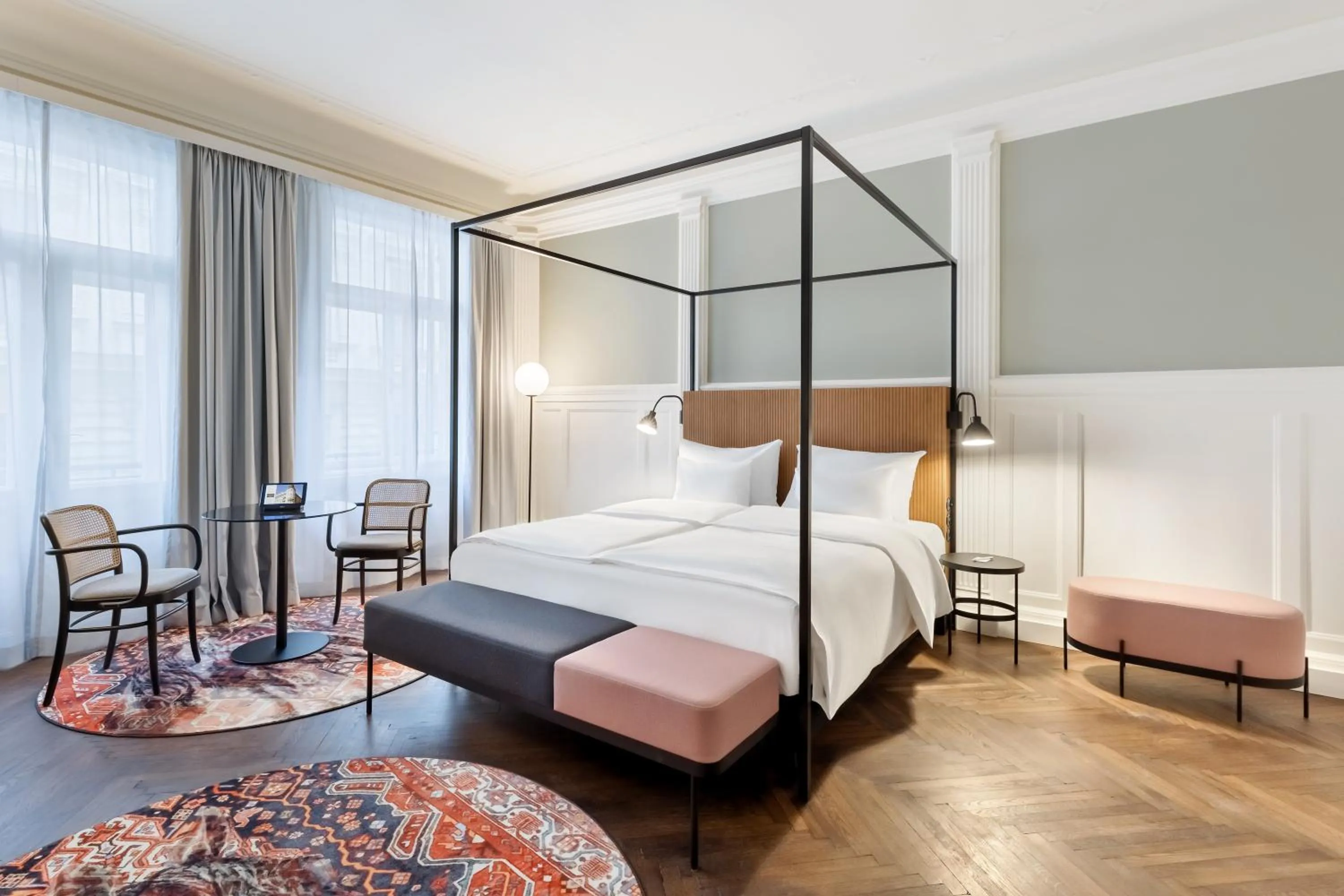 Bed in Hotel Astoria Vienna, Curio Collection by Hilton