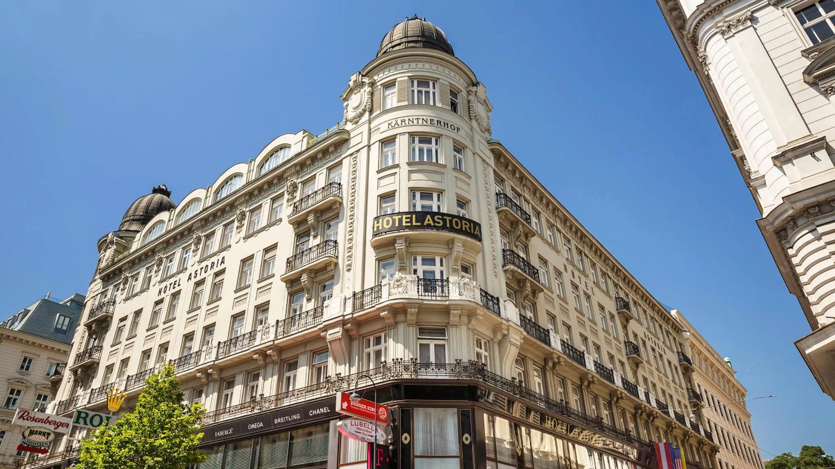 Facade/entrance in Hotel Astoria Vienna, Curio Collection by Hilton