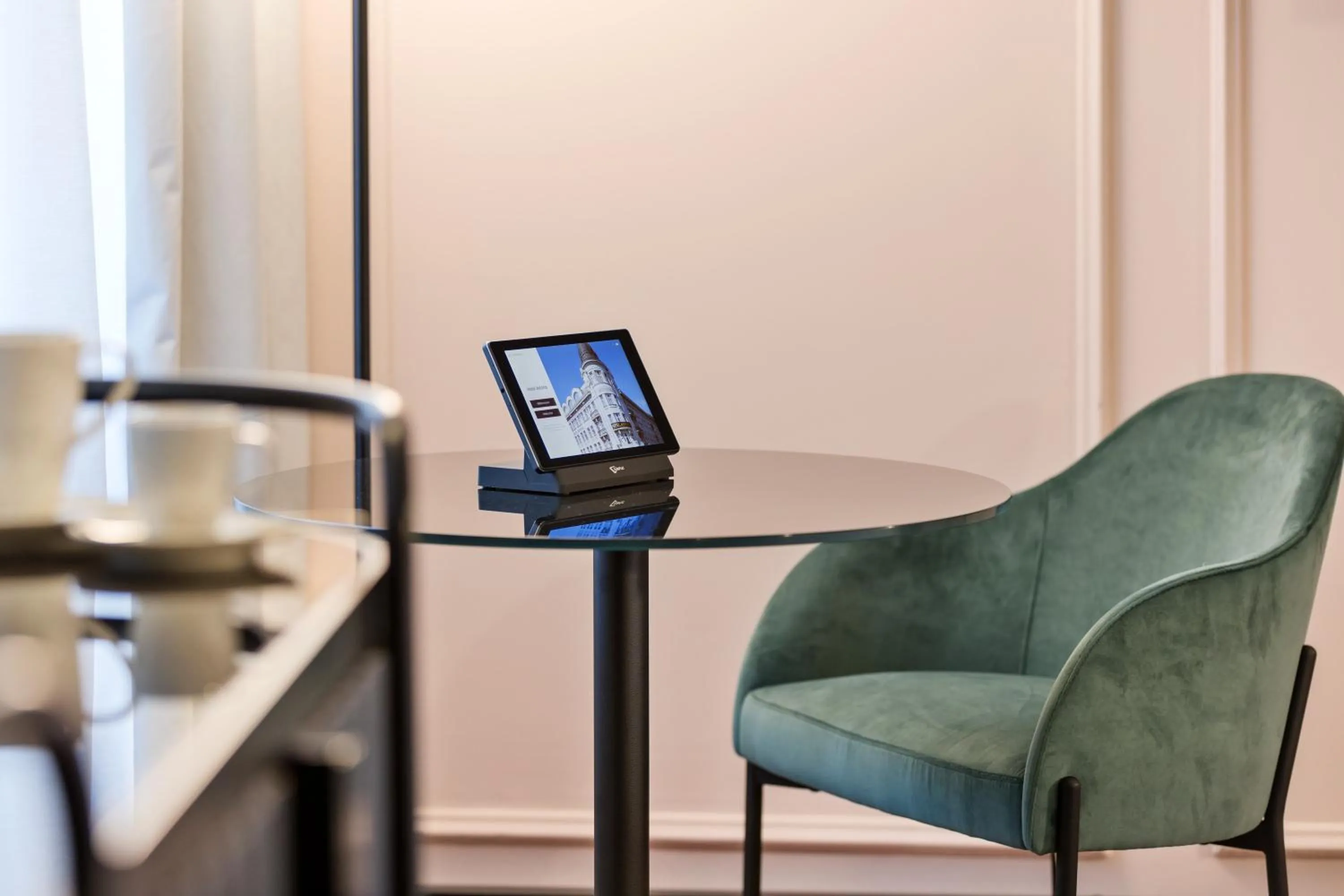 Seating area in Hotel Astoria Vienna, Curio Collection by Hilton