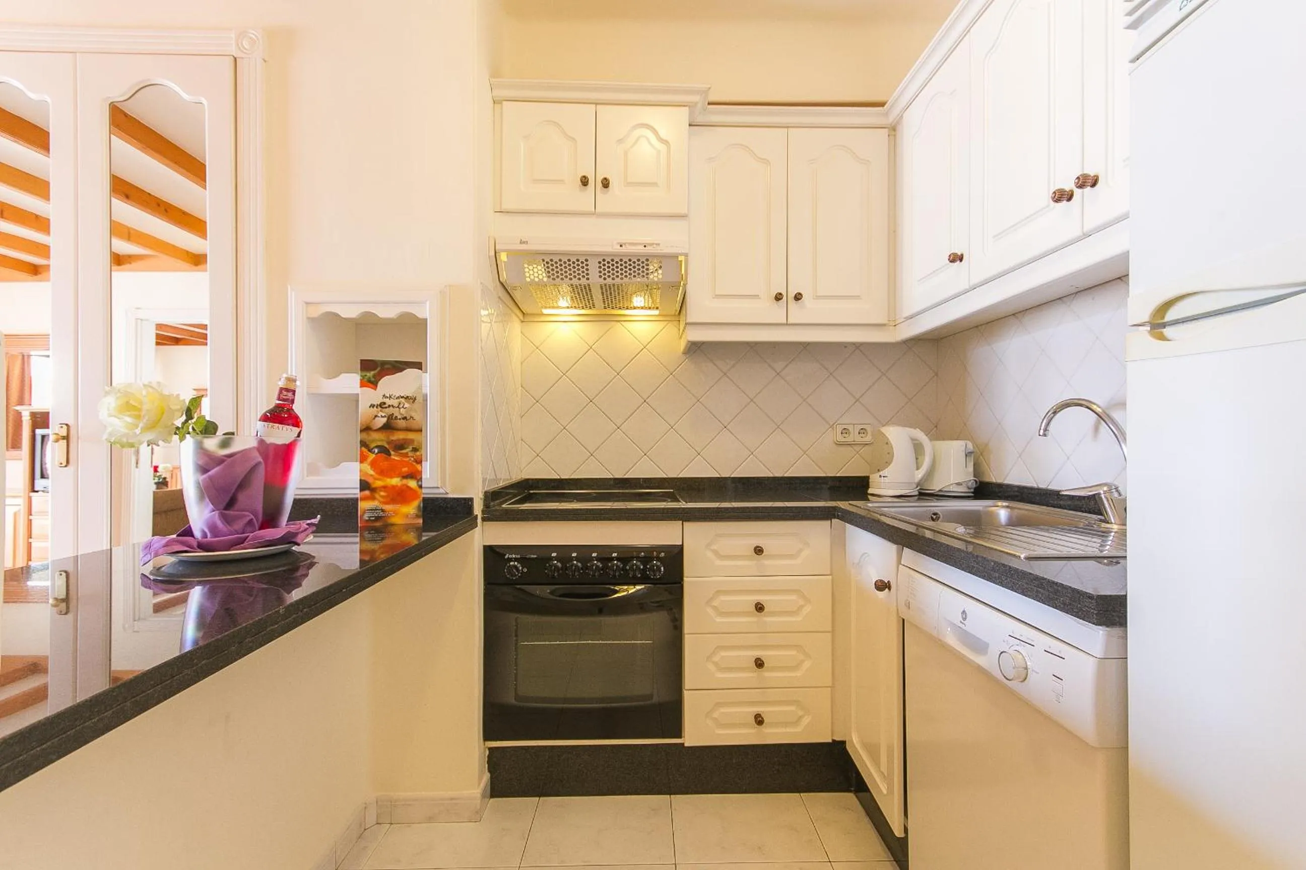 Kitchen or kitchenette in Sands Beach Active Resort