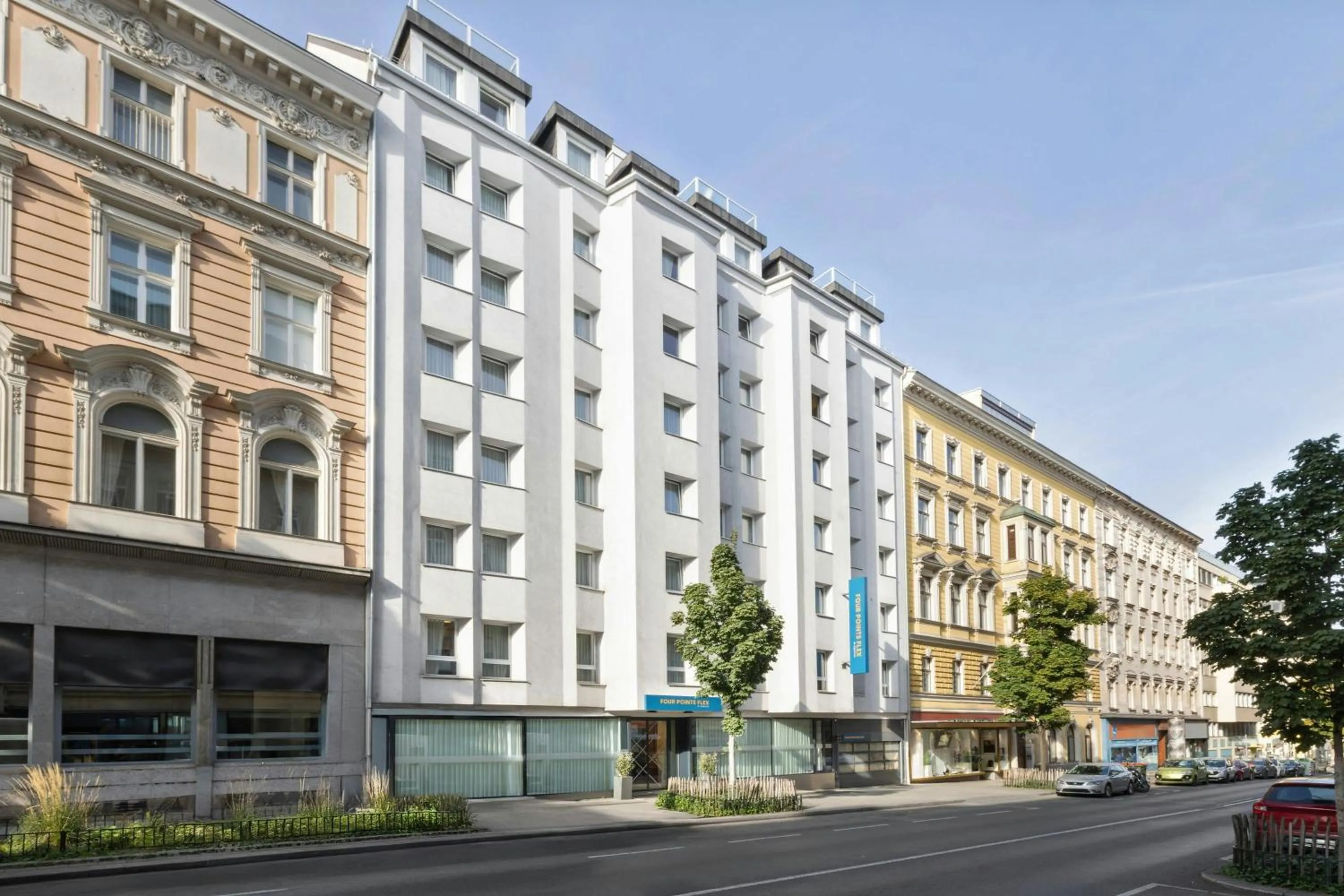 Property building in Four Points Flex by Sheraton Vienna Hauptbahnhof