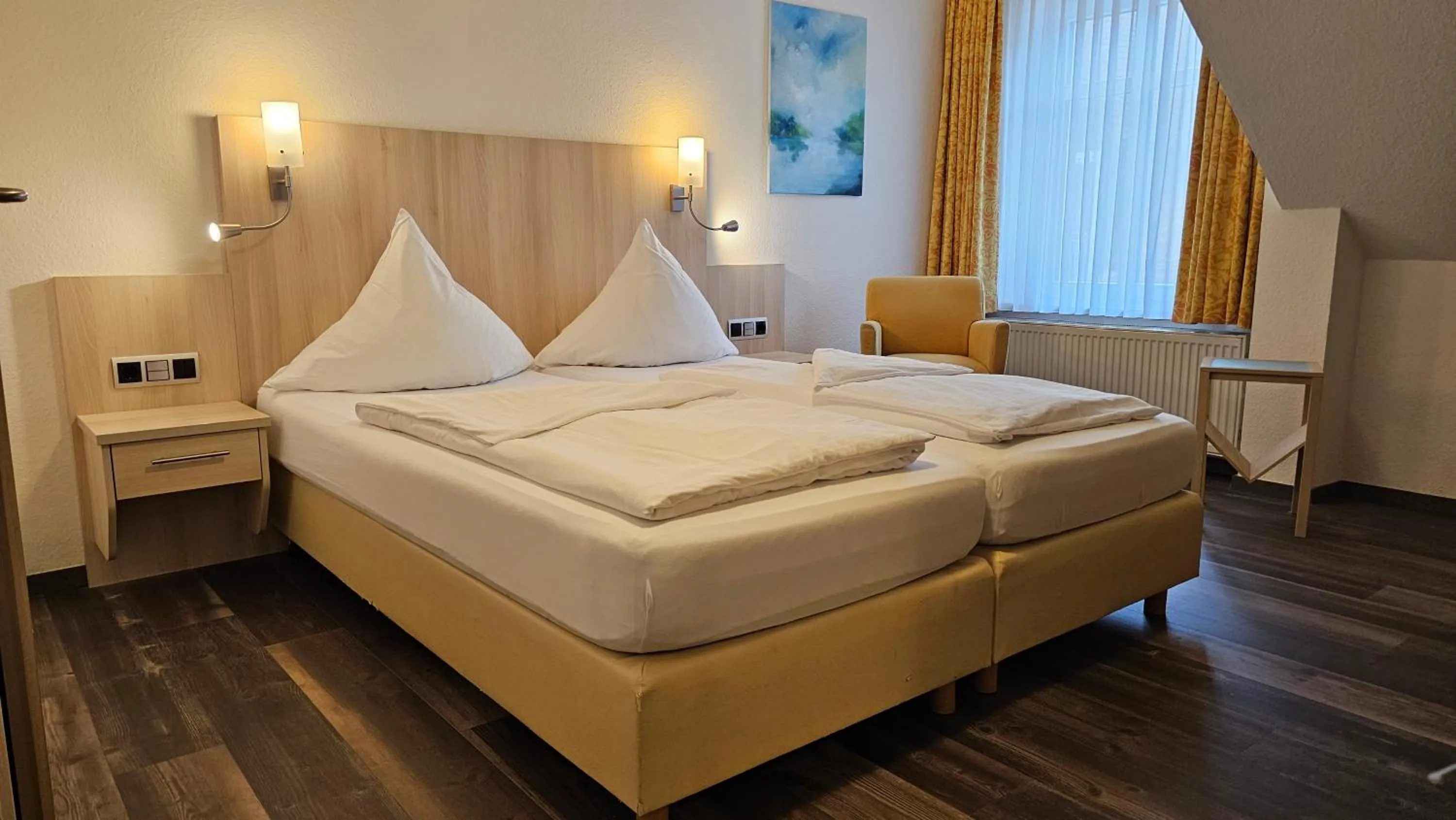 Bed in Landgasthof Hotel Rittmayer