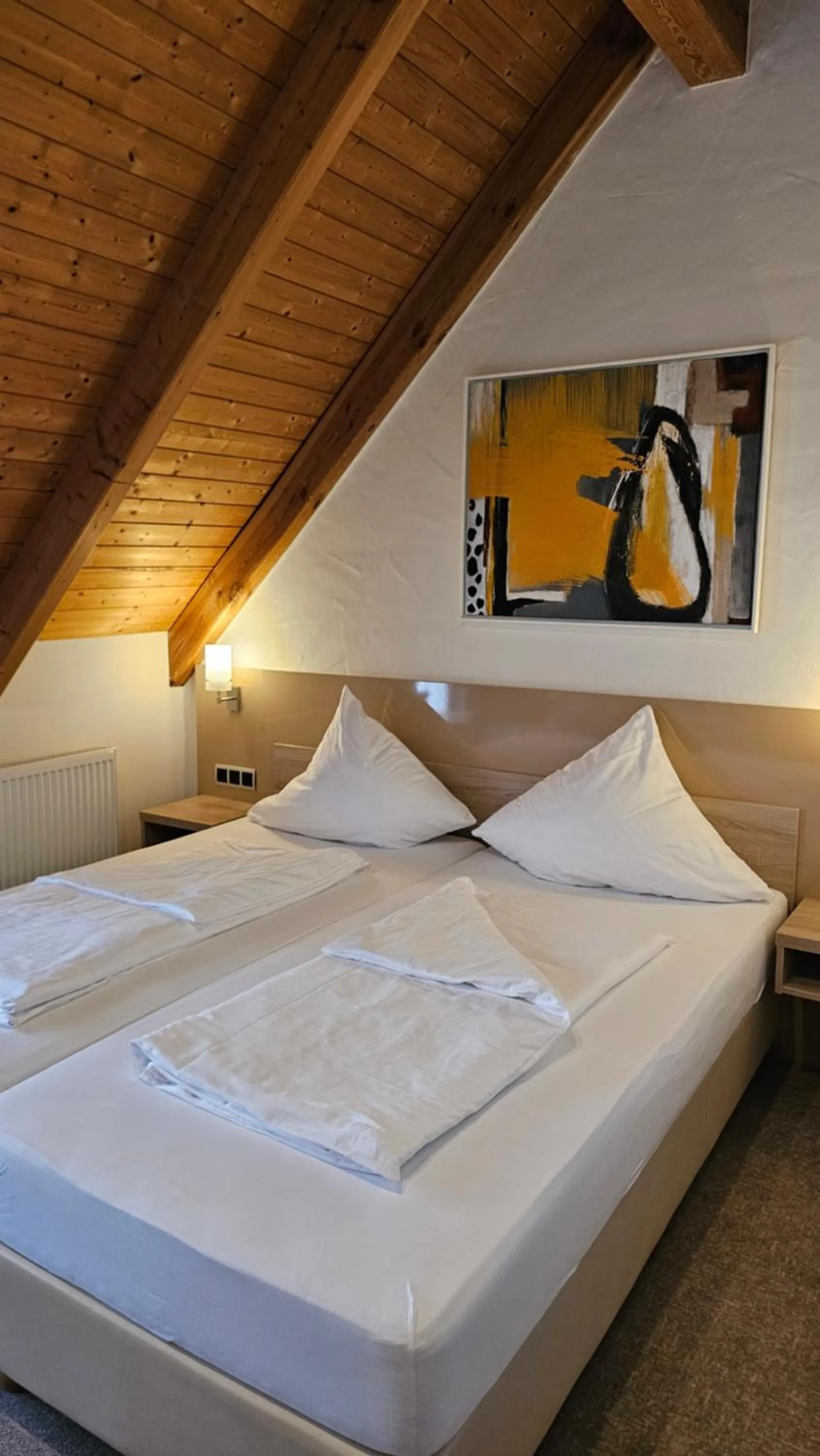 Bed in Landgasthof Hotel Rittmayer