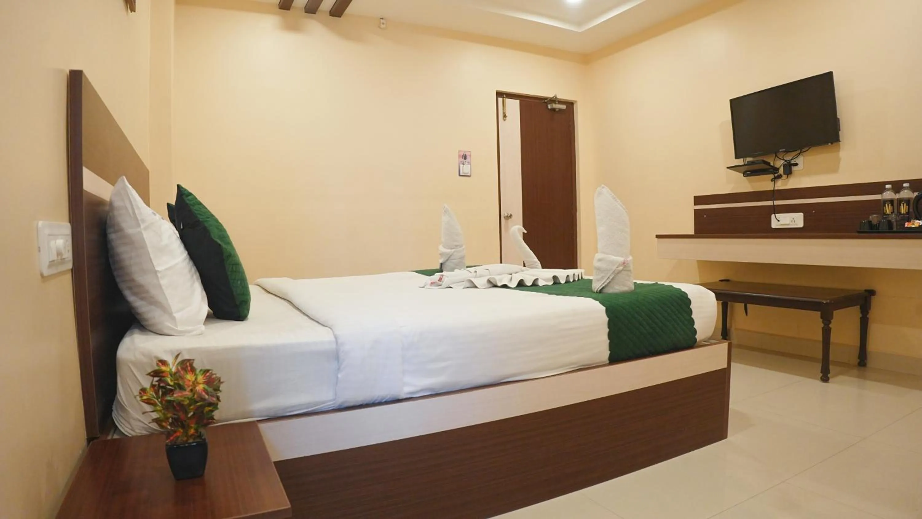 Bed in Hotel Mountview Comforts