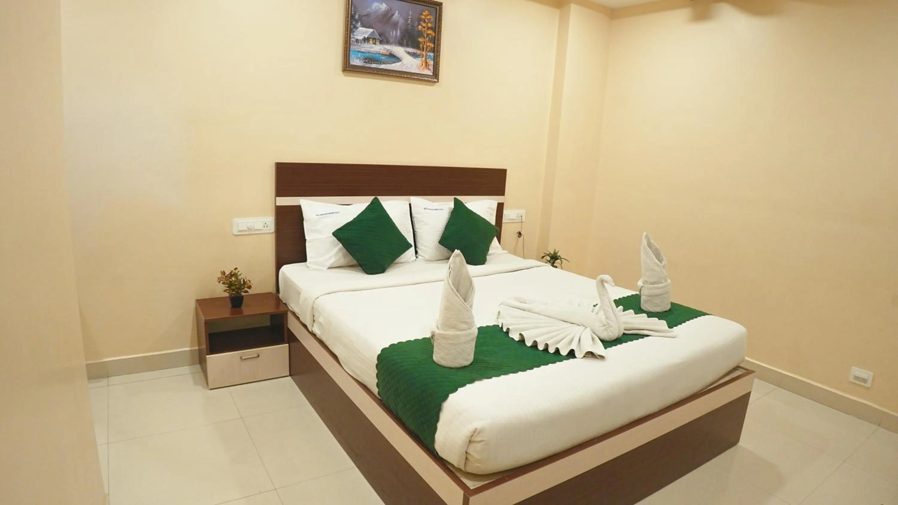 Bed in Hotel Mountview Comforts