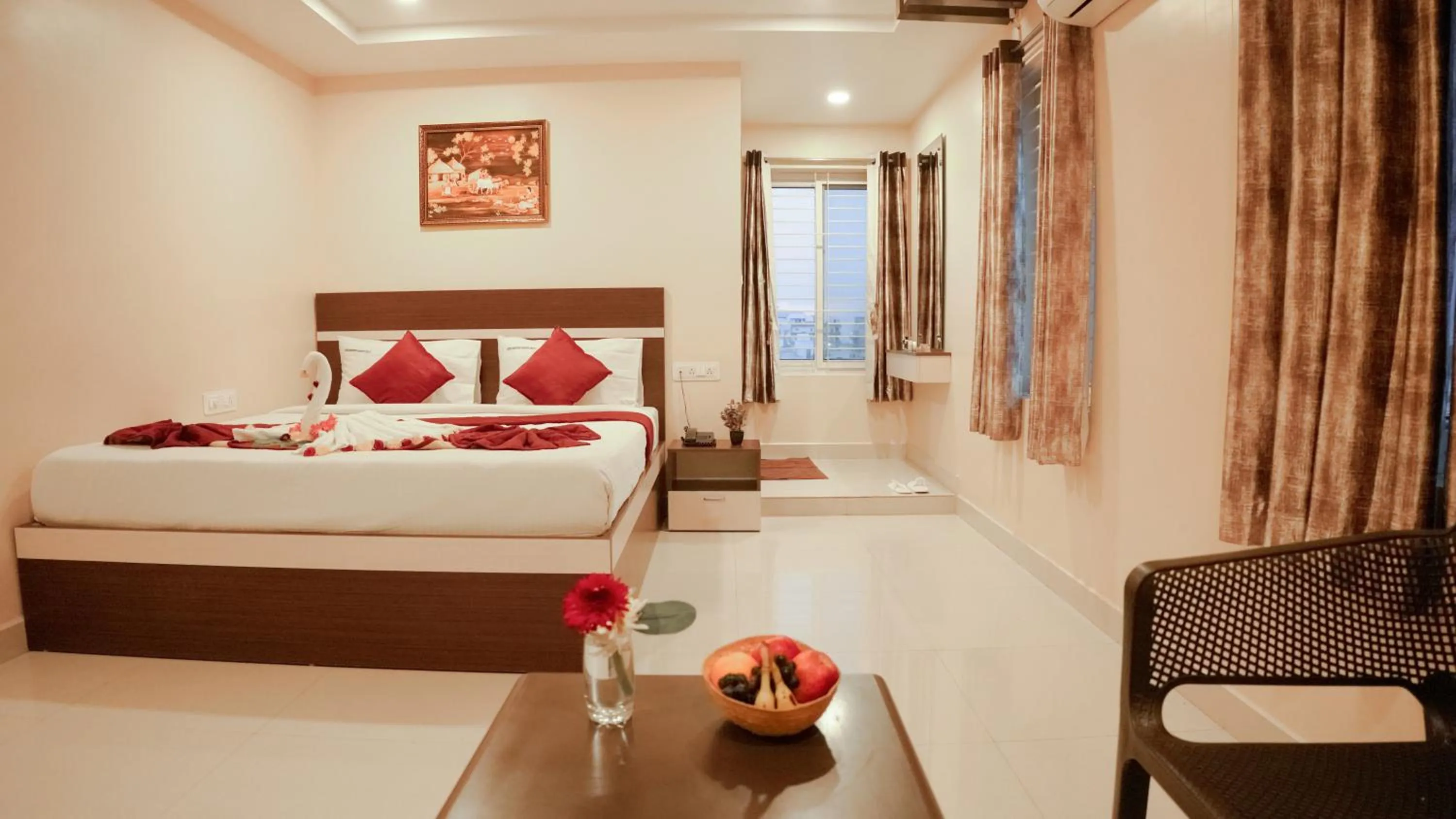 Photo of the whole room, Bed in Hotel Mountview Comforts