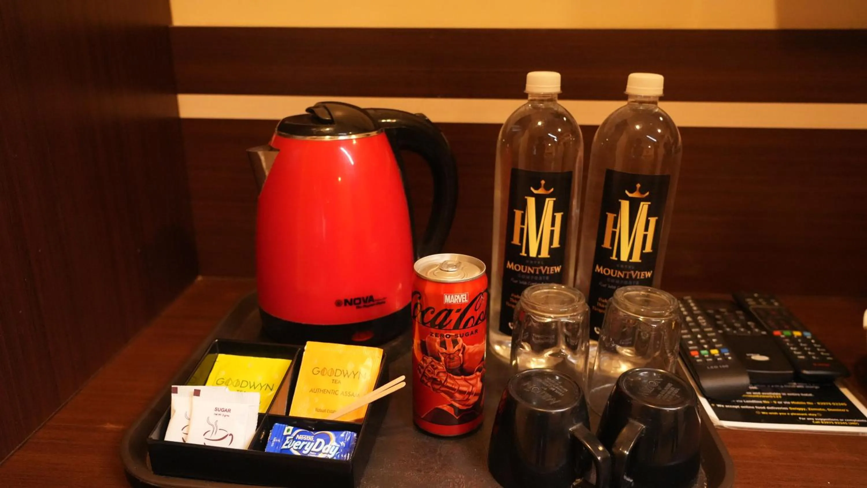 Coffee/tea facilities in Hotel Mountview Comforts