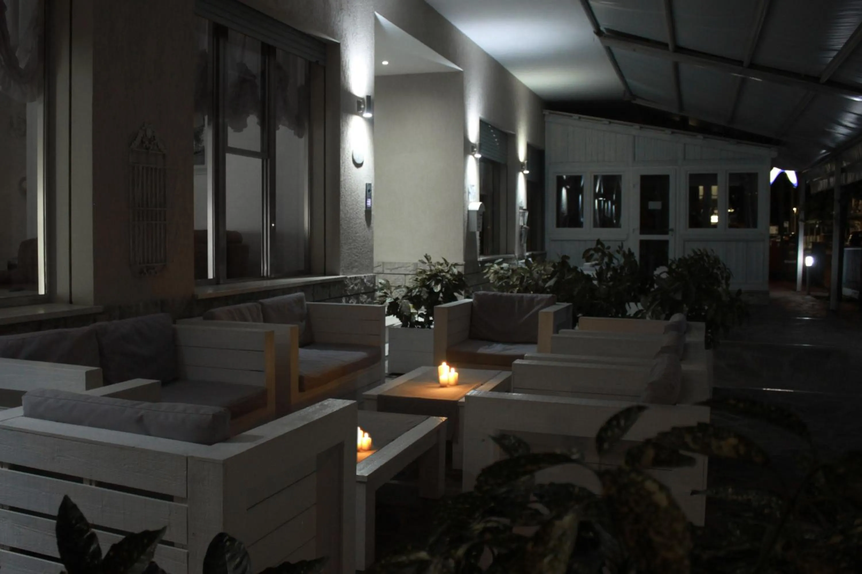 Patio in Garnì Stella Marina