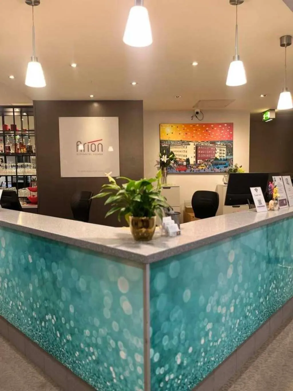 Lobby or reception in Arion Cityhotel Vienna