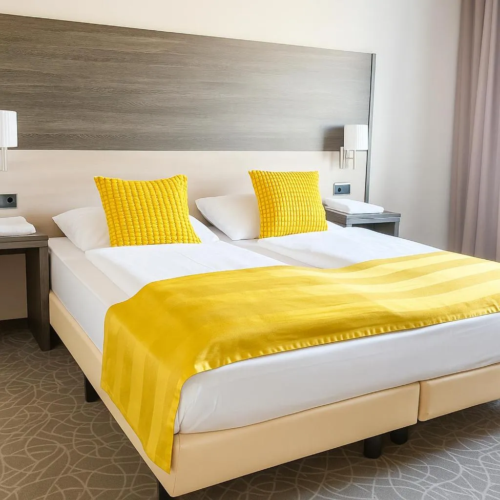 Bed in Arion Cityhotel Vienna