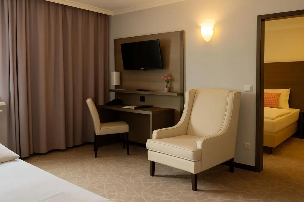 Living room, Bed in Arion Cityhotel Vienna
