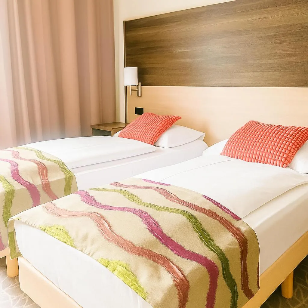 Bed in Arion Cityhotel Vienna