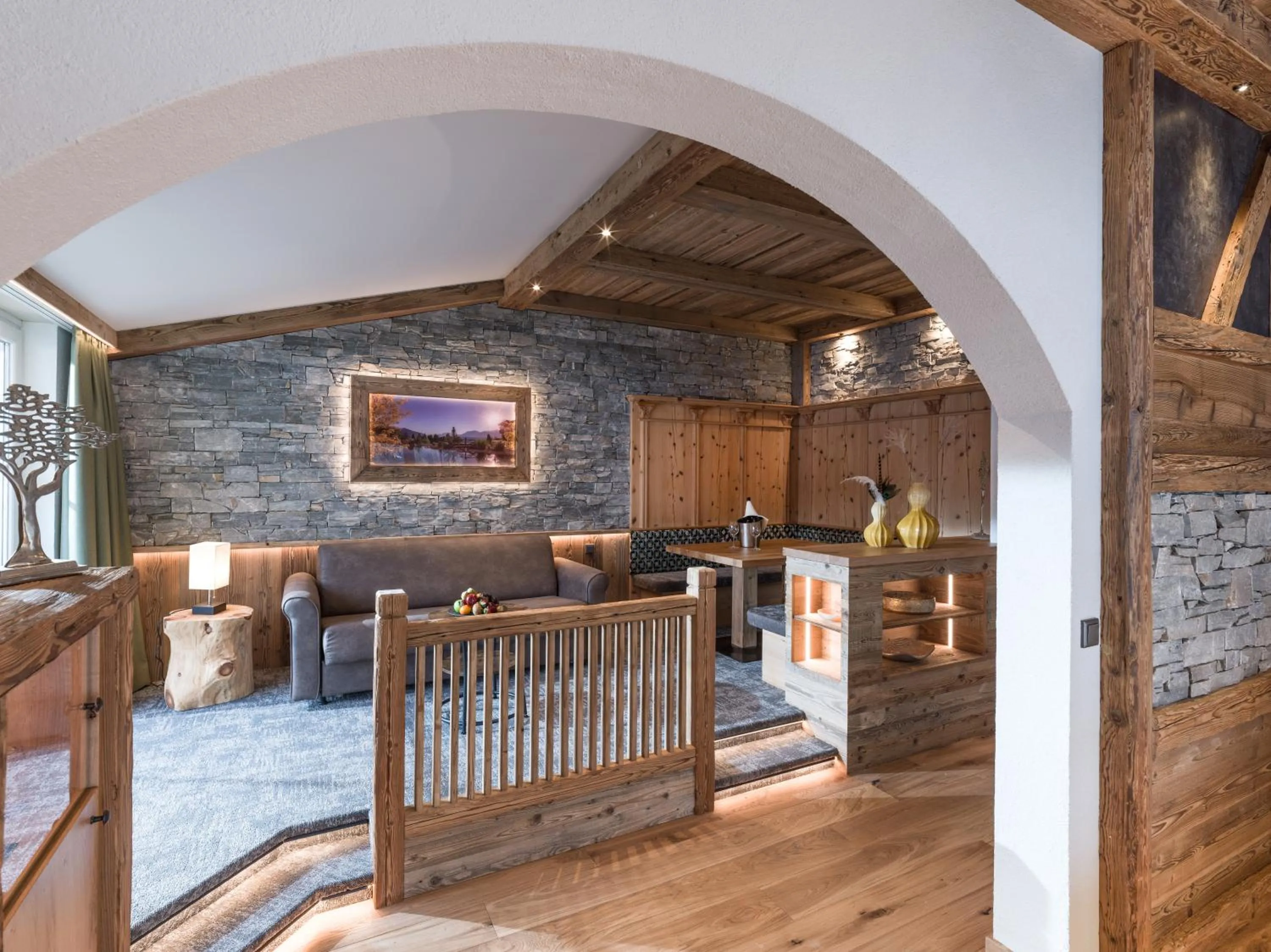 Seating area in Hotel Panorama Royal