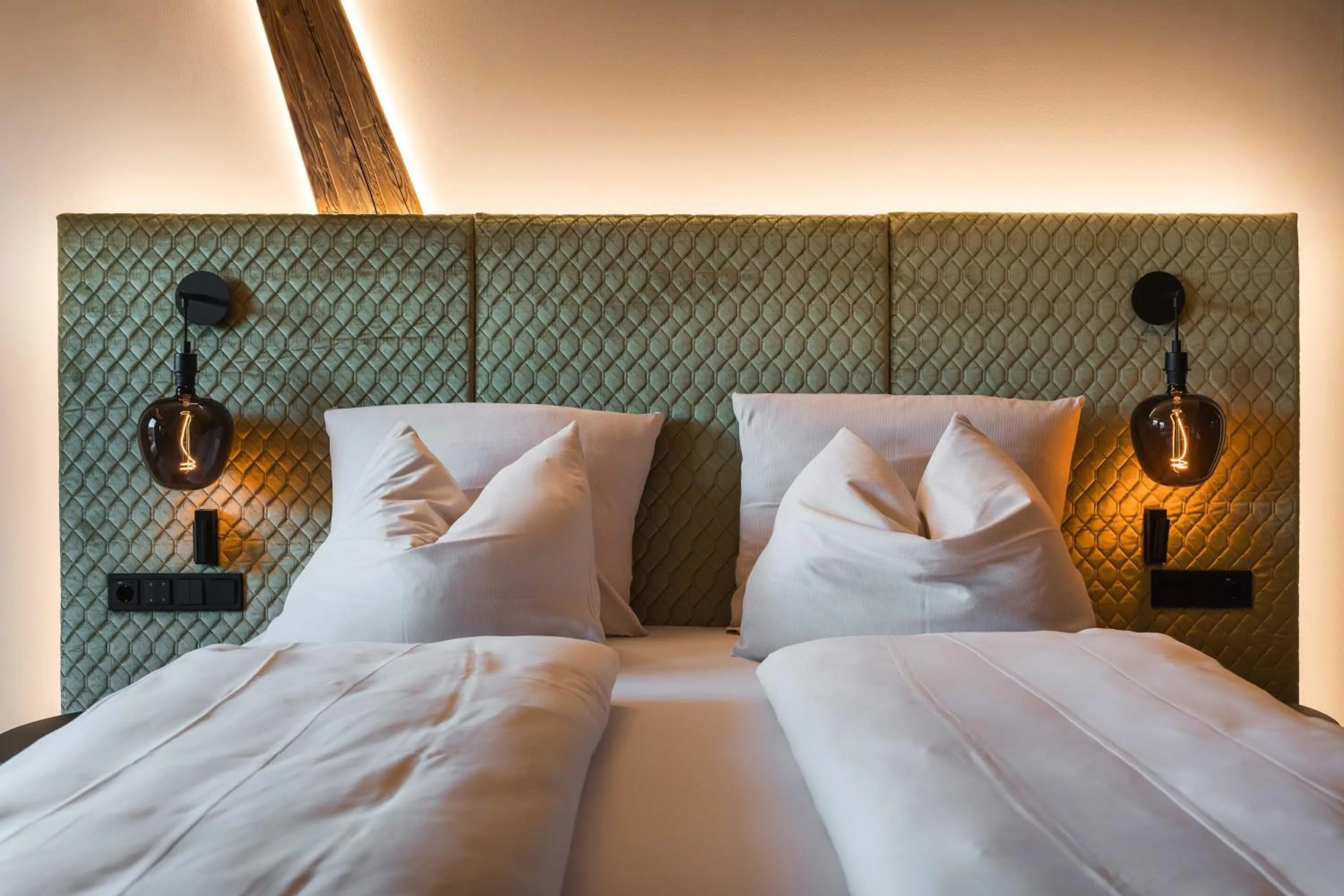 Bed in Hotel Panorama Royal