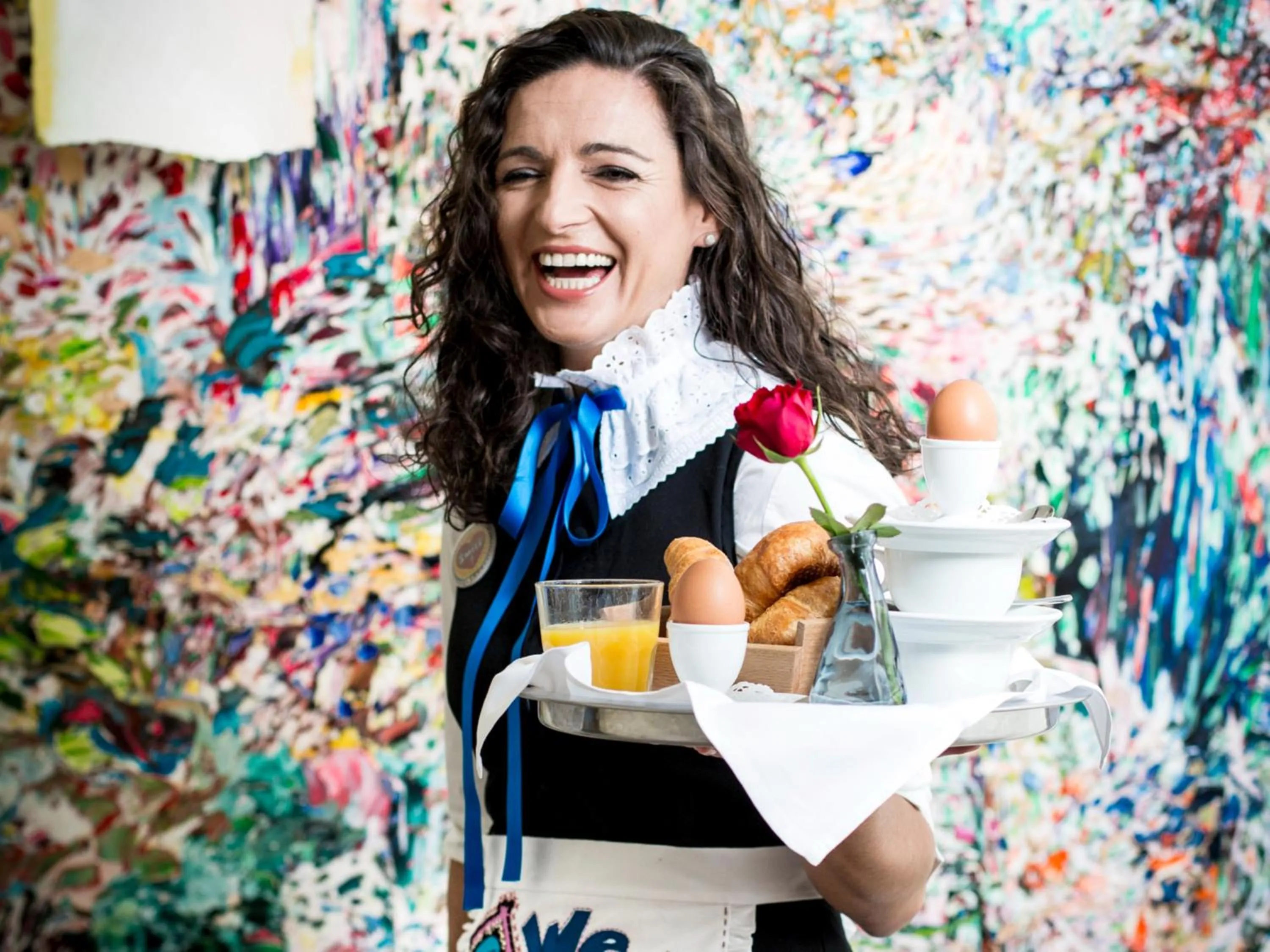 Breakfast in Small Luxury Hotel Altstadt Vienna