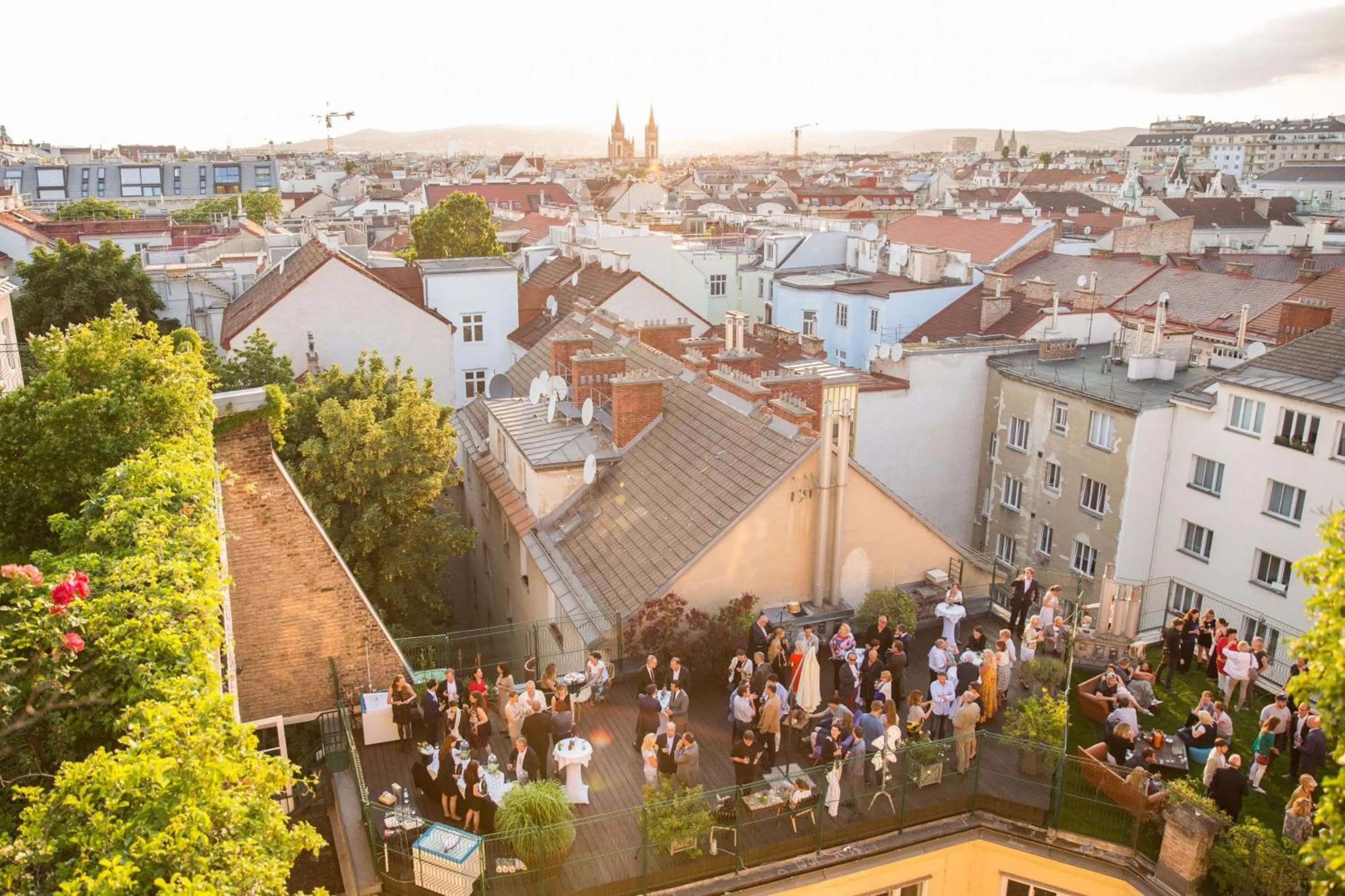 Balcony/Terrace in Small Luxury Hotel Altstadt Vienna