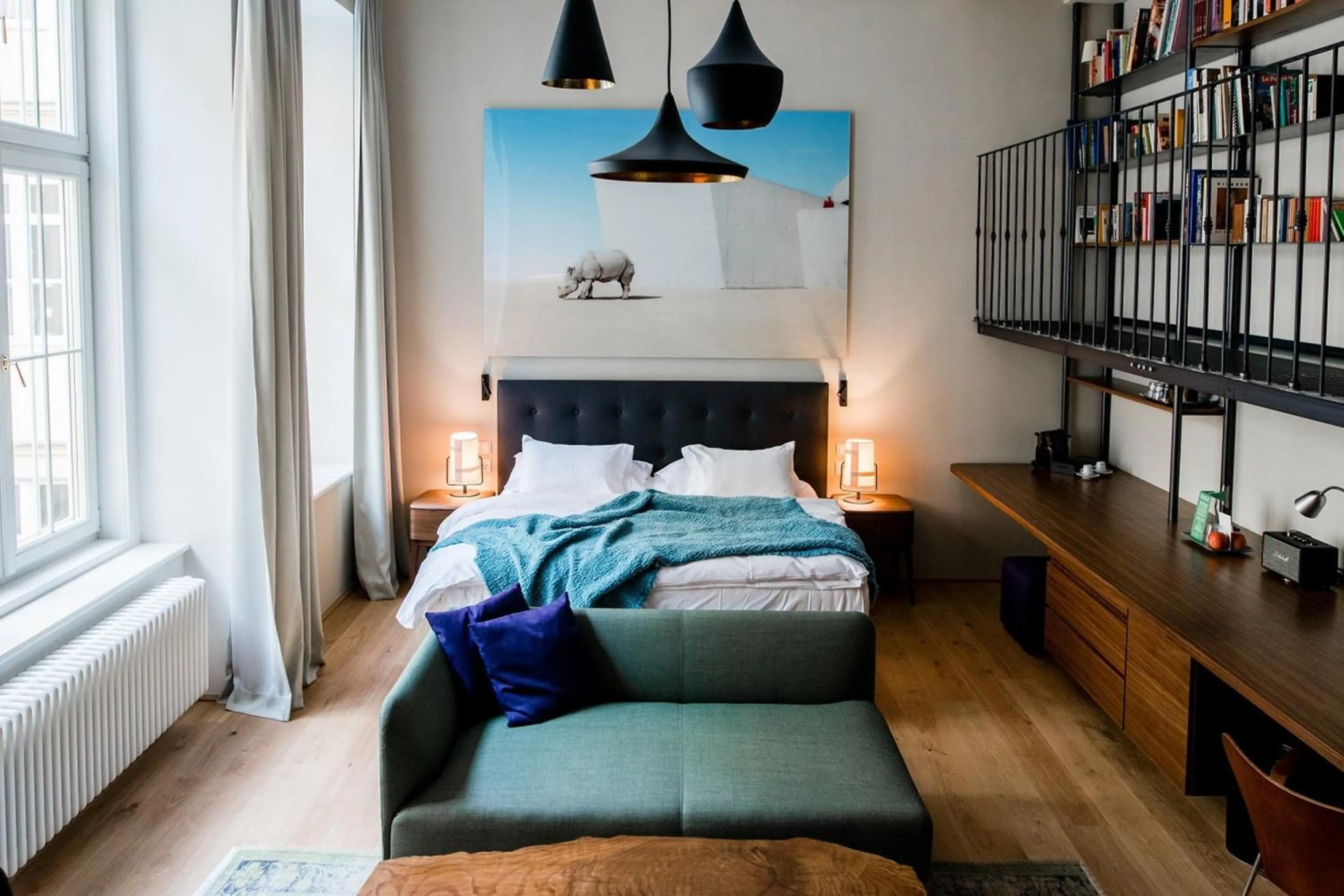 Photo of the whole room, Bed in Small Luxury Hotel Altstadt Vienna