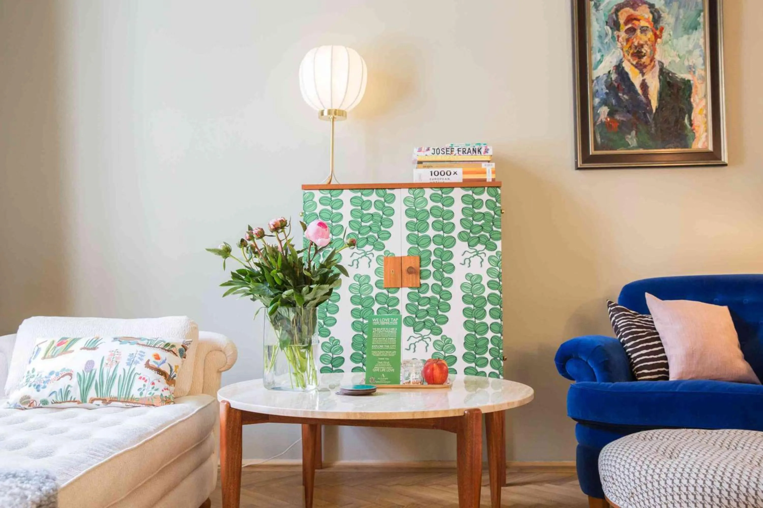 Decorative detail in Small Luxury Hotel Altstadt Vienna